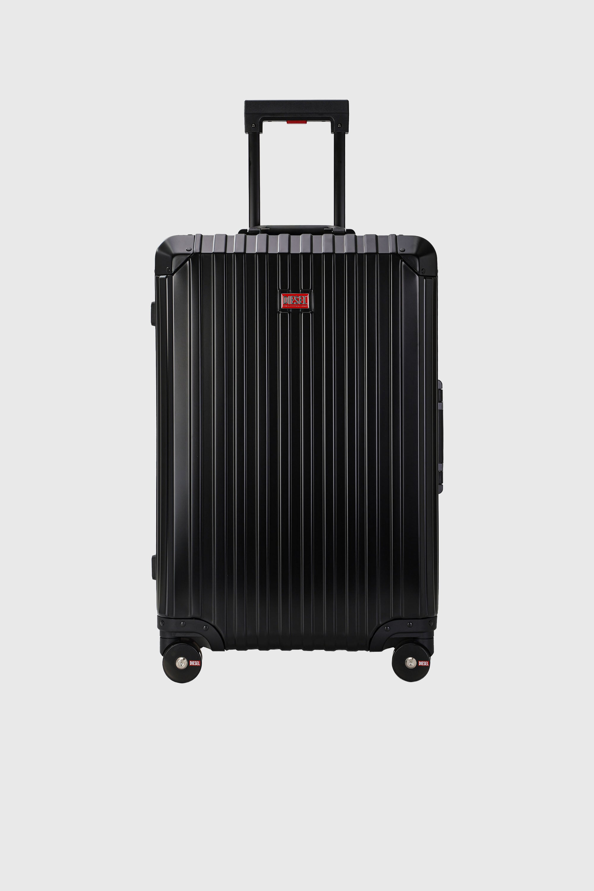 Diesel - DIESEL ALUMINUM TROLLEY- DSL002, Valise en aluminium taille M Mixte in Noir - 1