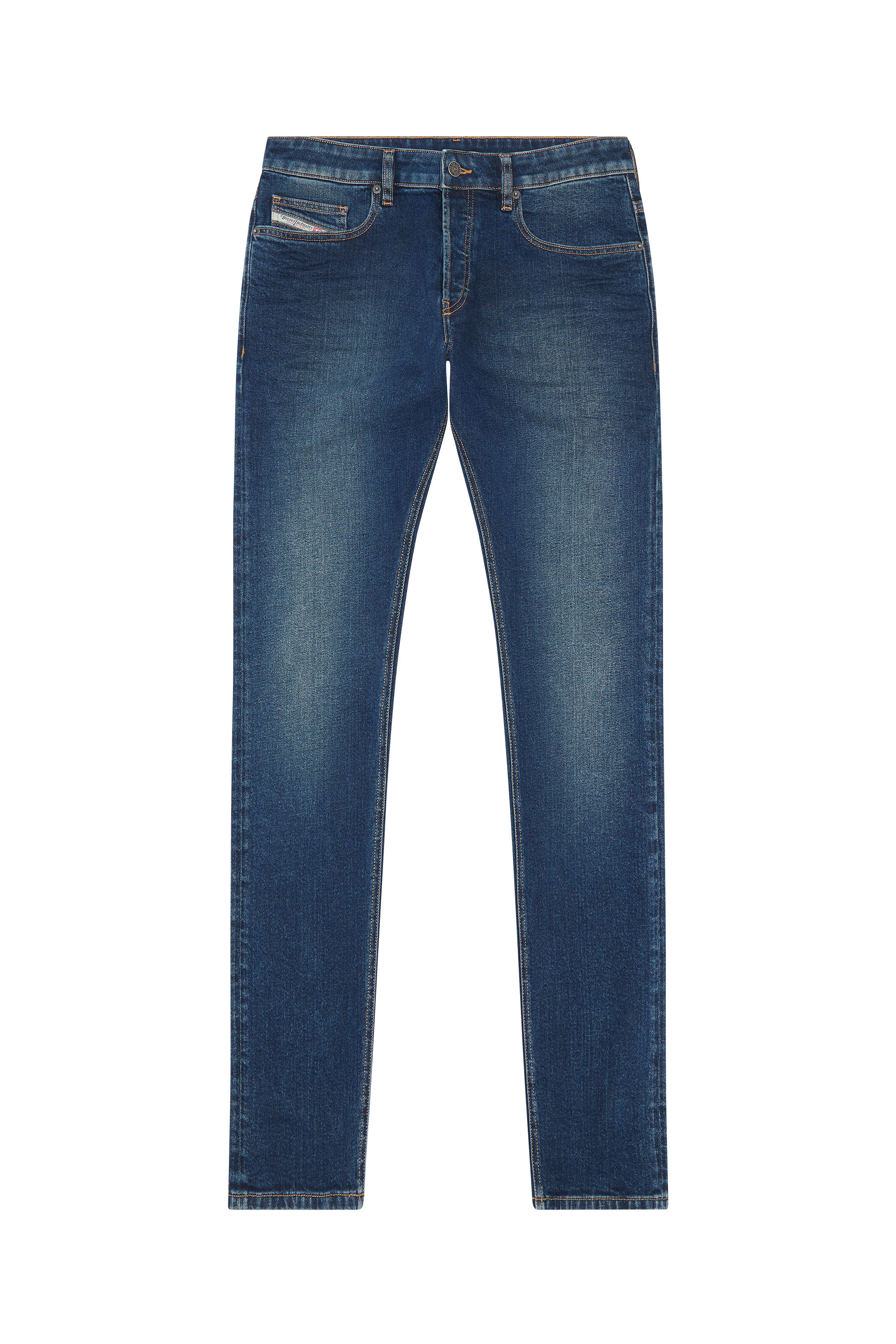 Diesel - Slim Jeans D-Luster 0EKAV, Bleu Foncé - Image 5
