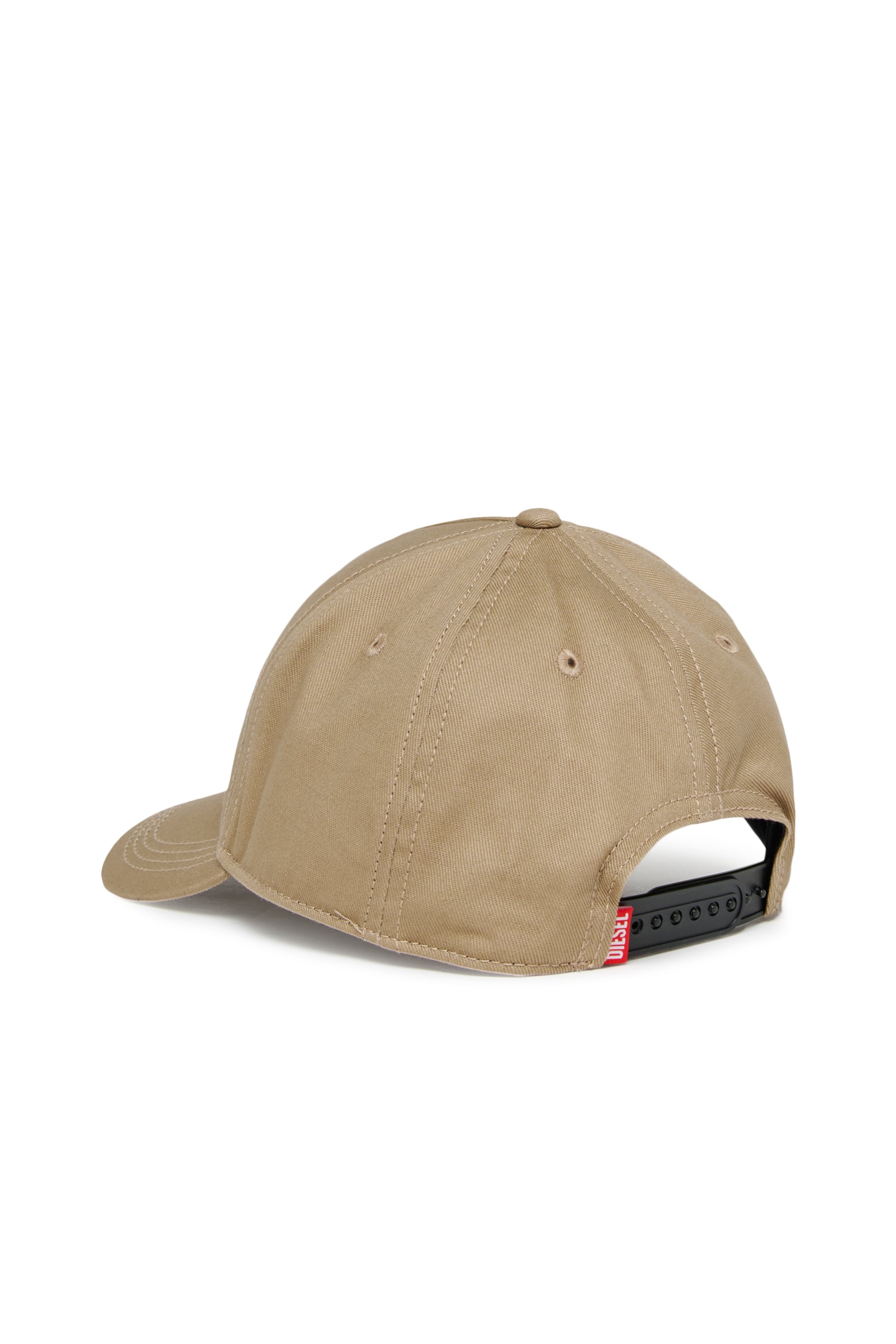 Diesel - FLIMO, Casquette de baseball avec imprim&eacute; logo Oval D Homme in Marron - 2