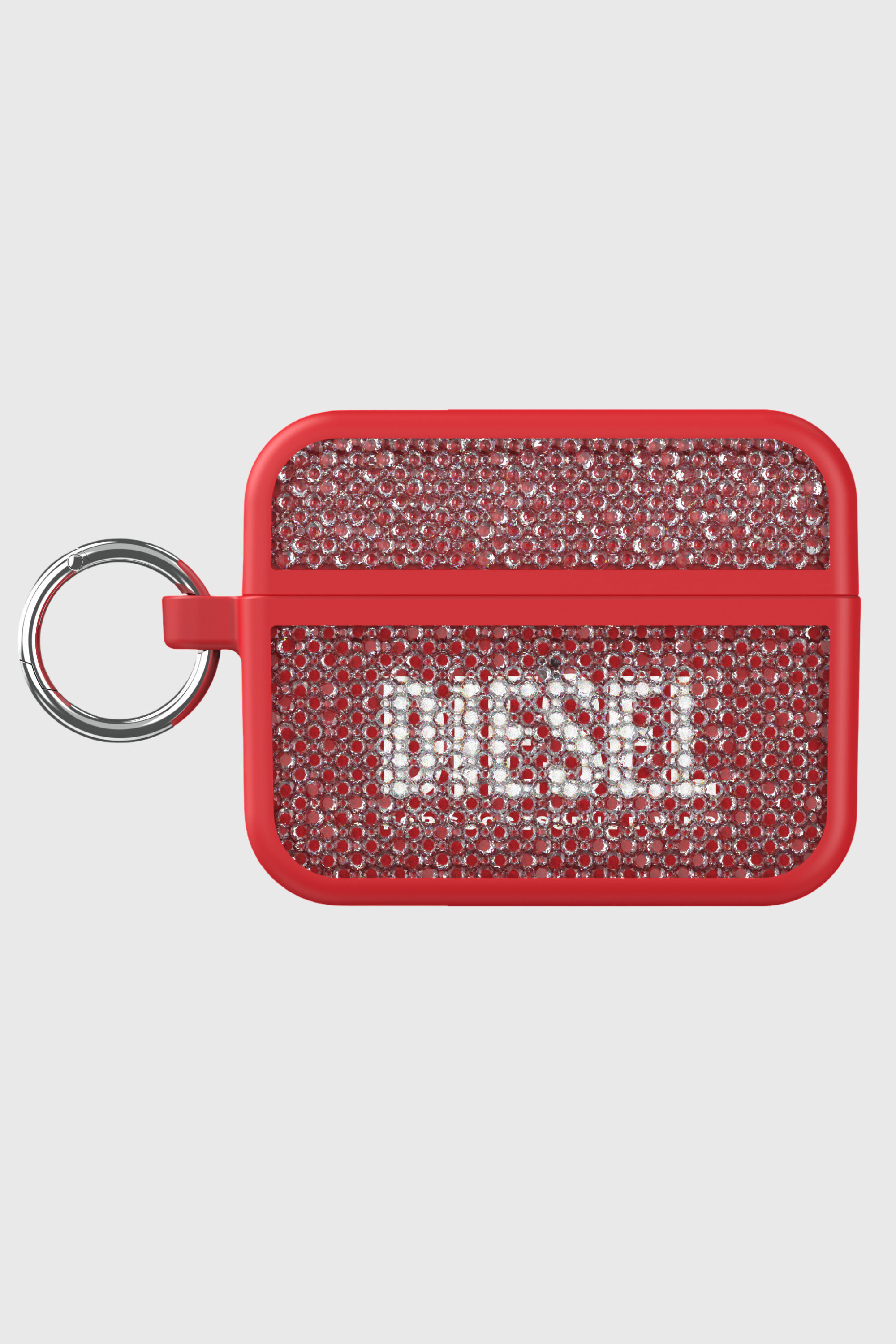 Diesel - 60196 AIRPOD CASE AIRPODS CASE, Coque Swarosky pour Airpods Pro / Pro 2 Mixte in Rouge - 1