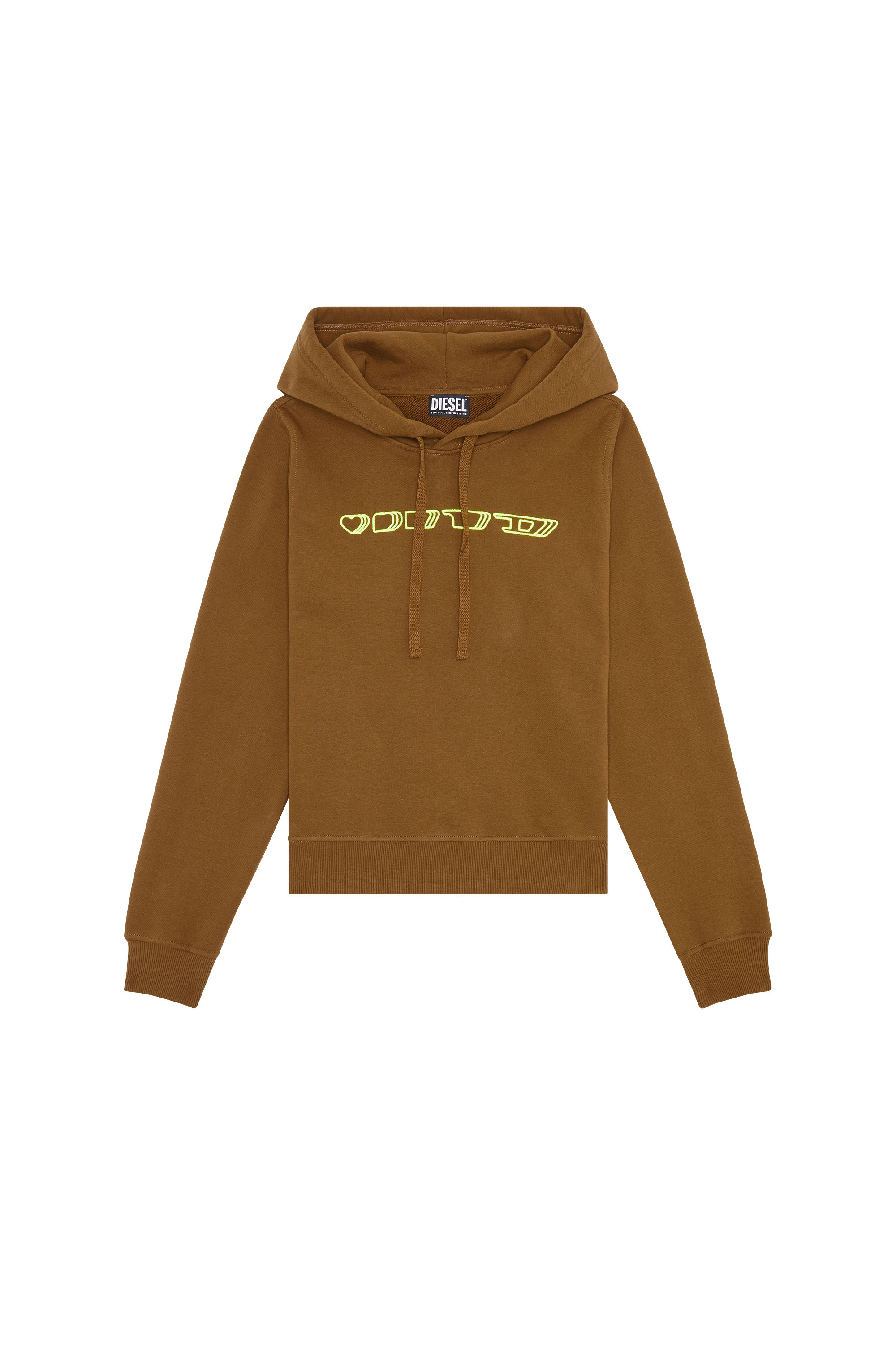 Diesel - F-REGGY-HOOD-G3, Marron - Image 3