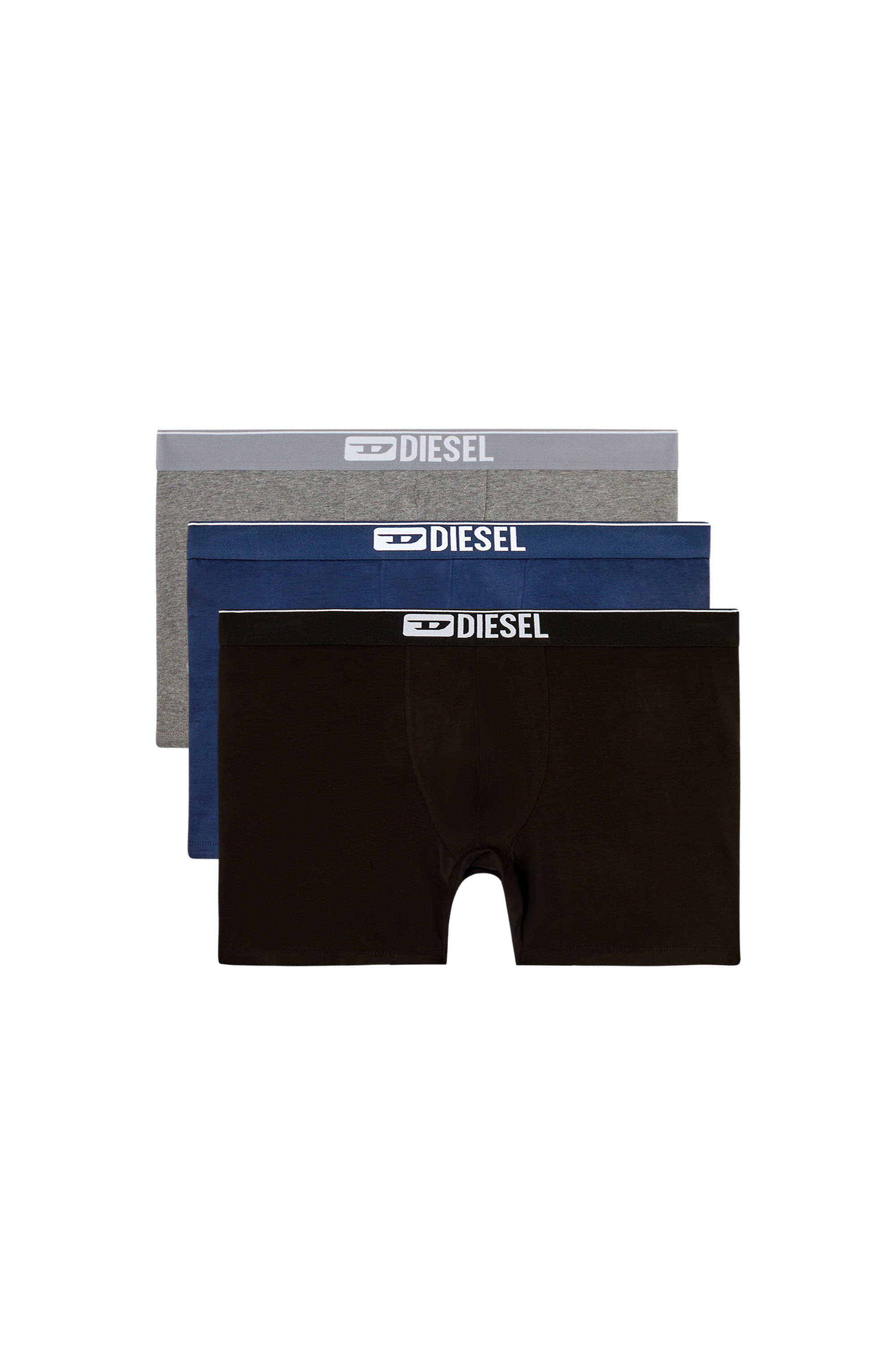 Diesel - MAX-3PACK, Boxer en coton stretch Homme in Polychrome - 1