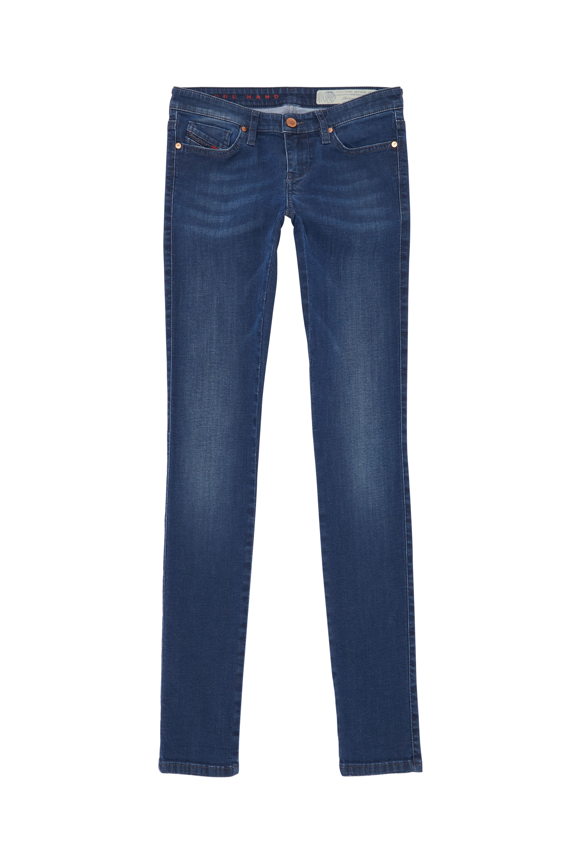 Diesel - SKINZEE-LOW-S, Femme - Jeans Bleu foncé Femme in Bleu - 1