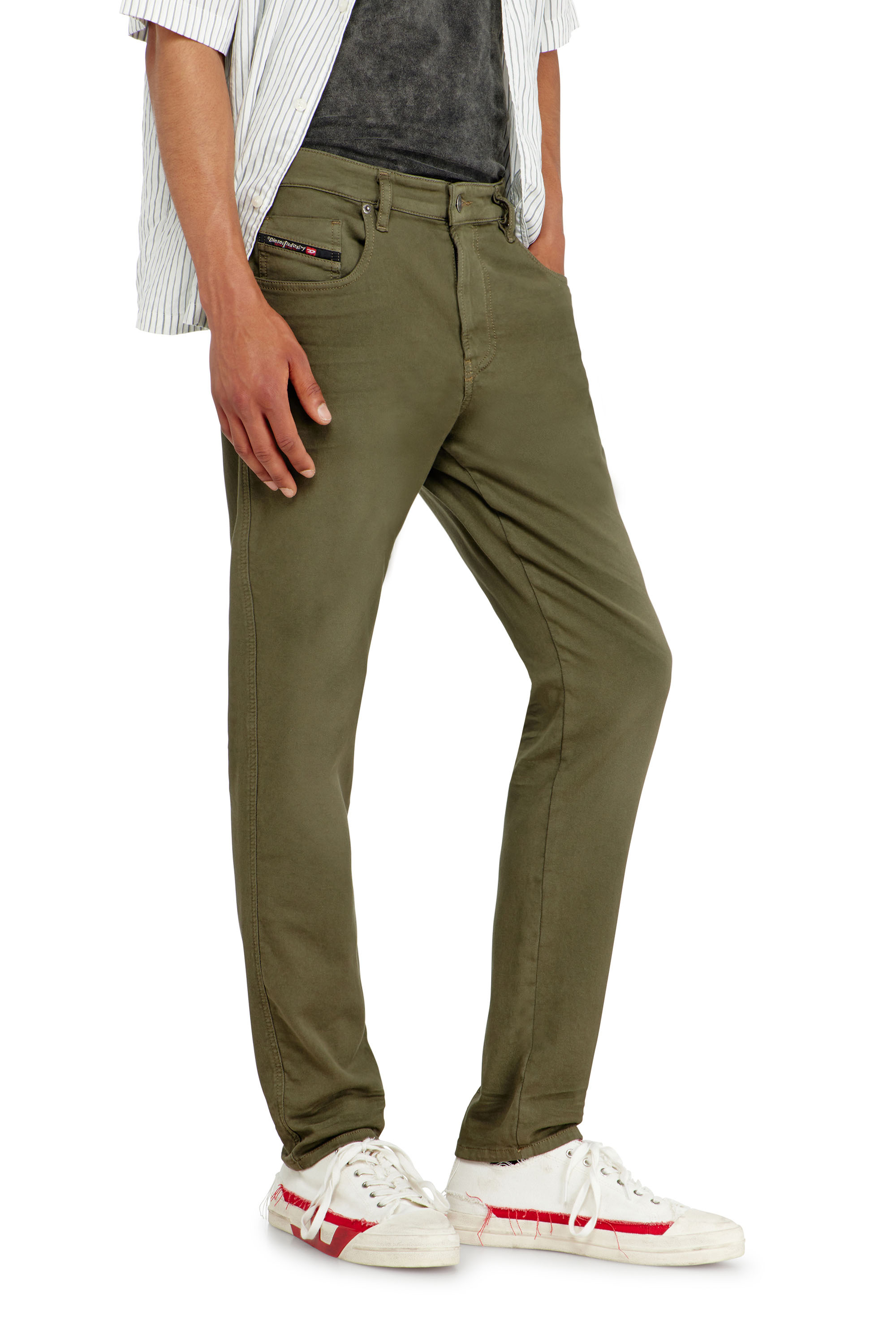 Diesel - Slim 2062 D-Strukt Joggjeans&reg; 0670M Homme, Vert Militaire - Image 4