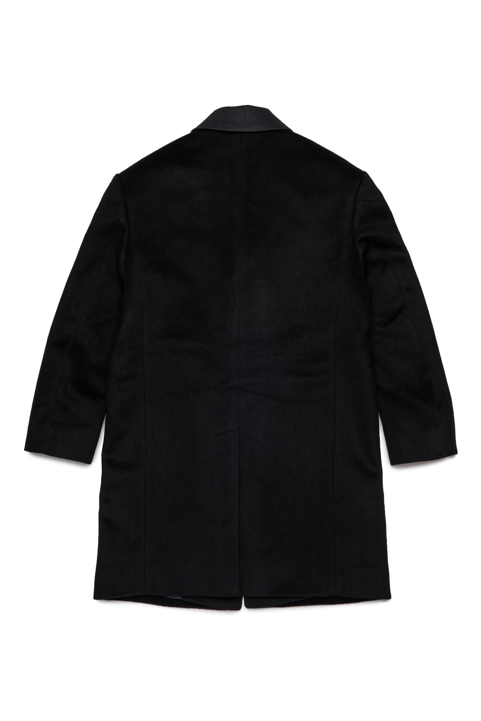 Diesel - JDERRIS, Veste en laine avec détails contrastants Homme in Noir - 2