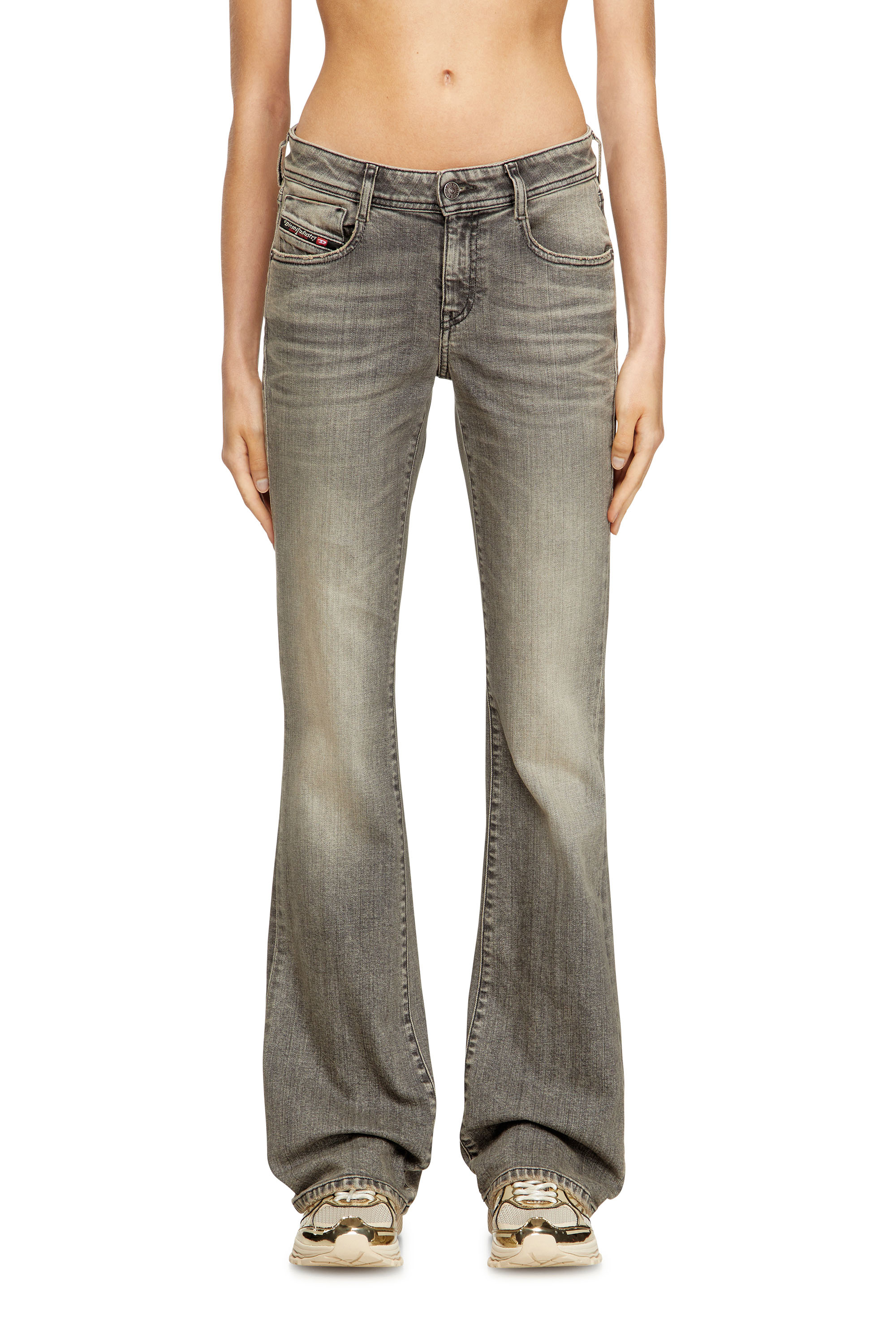 Bootcut Jeans 1969 D-Ebbey 09L99, Gris Diesel - Bootcut Jeans 1969 D-Ebbey 09L99 Femme, Gris - Image 3