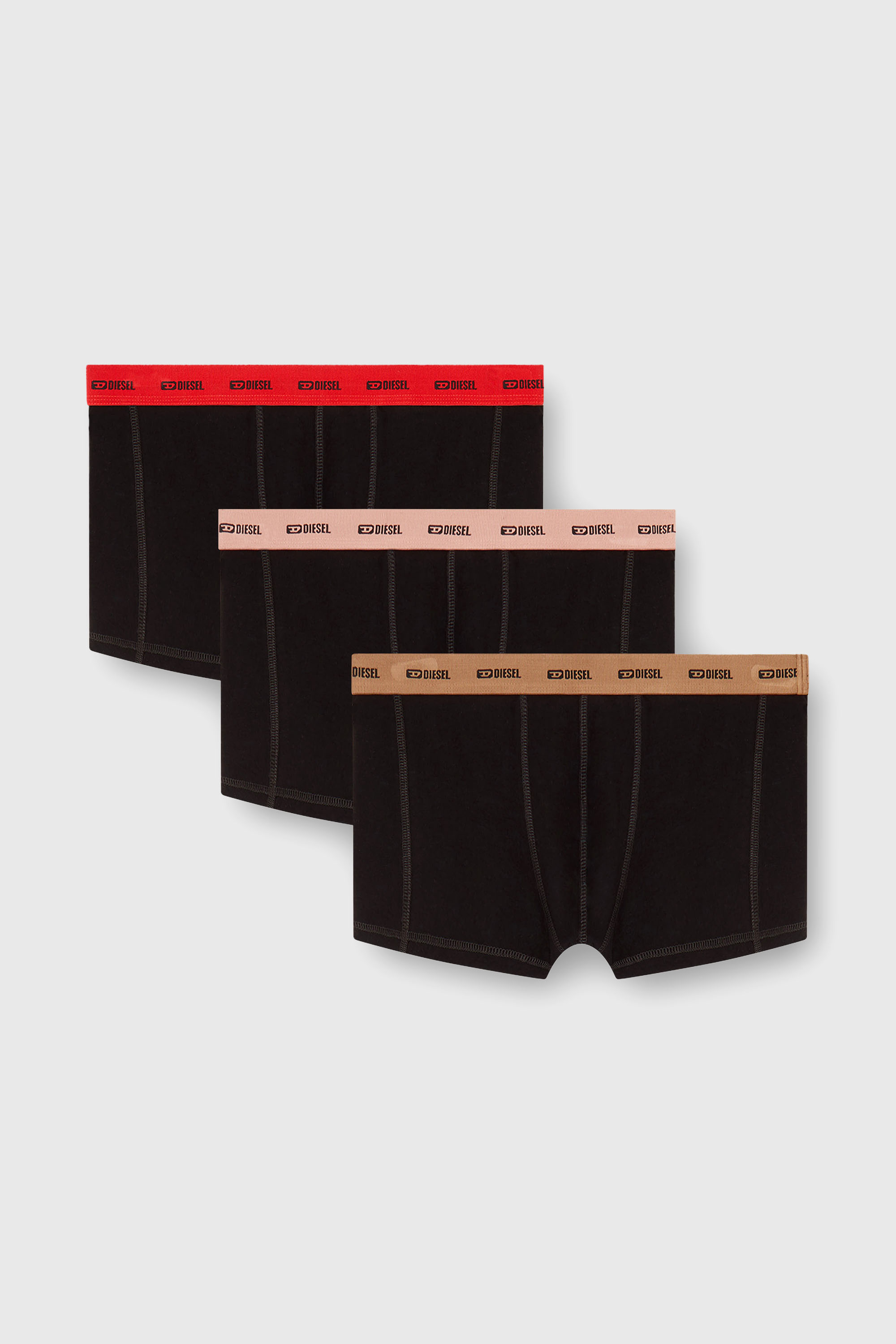 Diesel - DAMIEN-UTLT-3PACK, Lot de trois boxers Homme in Noir - 1
