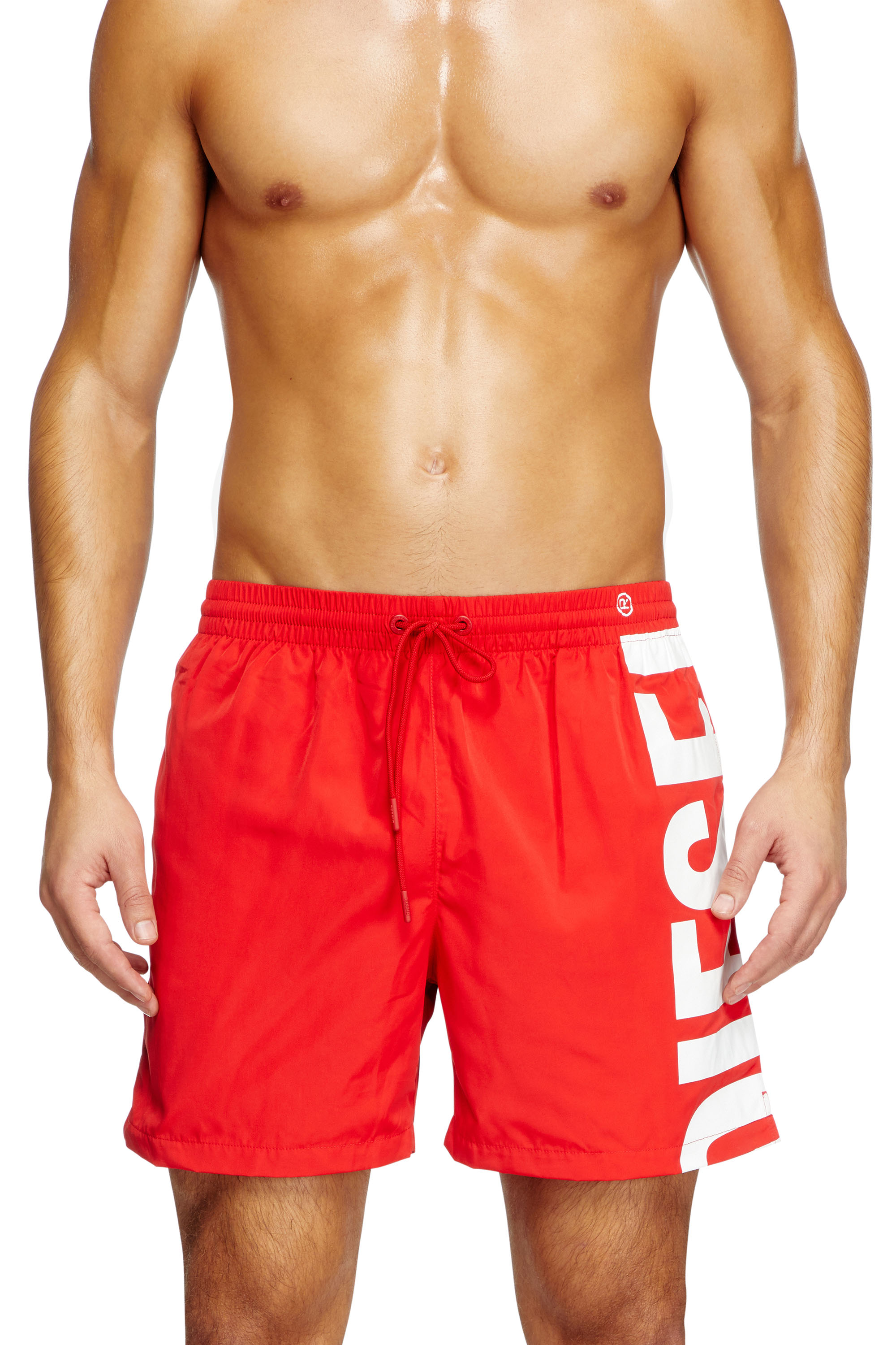 Diesel - RIO-41-D-CORE, Short de bain mi-long avec maxi logo Homme in Polychrome - 1
