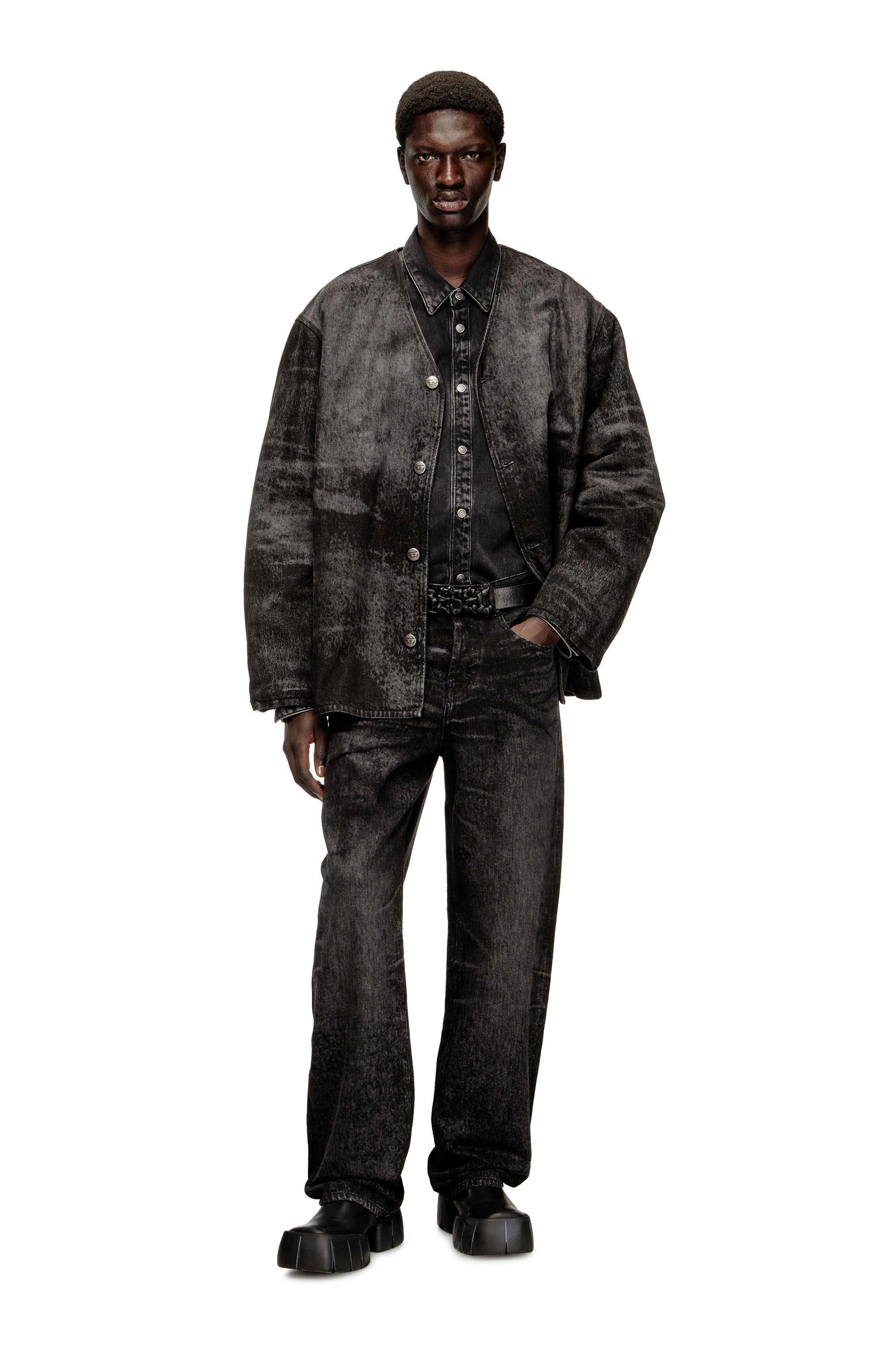 Relaxed Jeans 2001 D-Macro 007DB