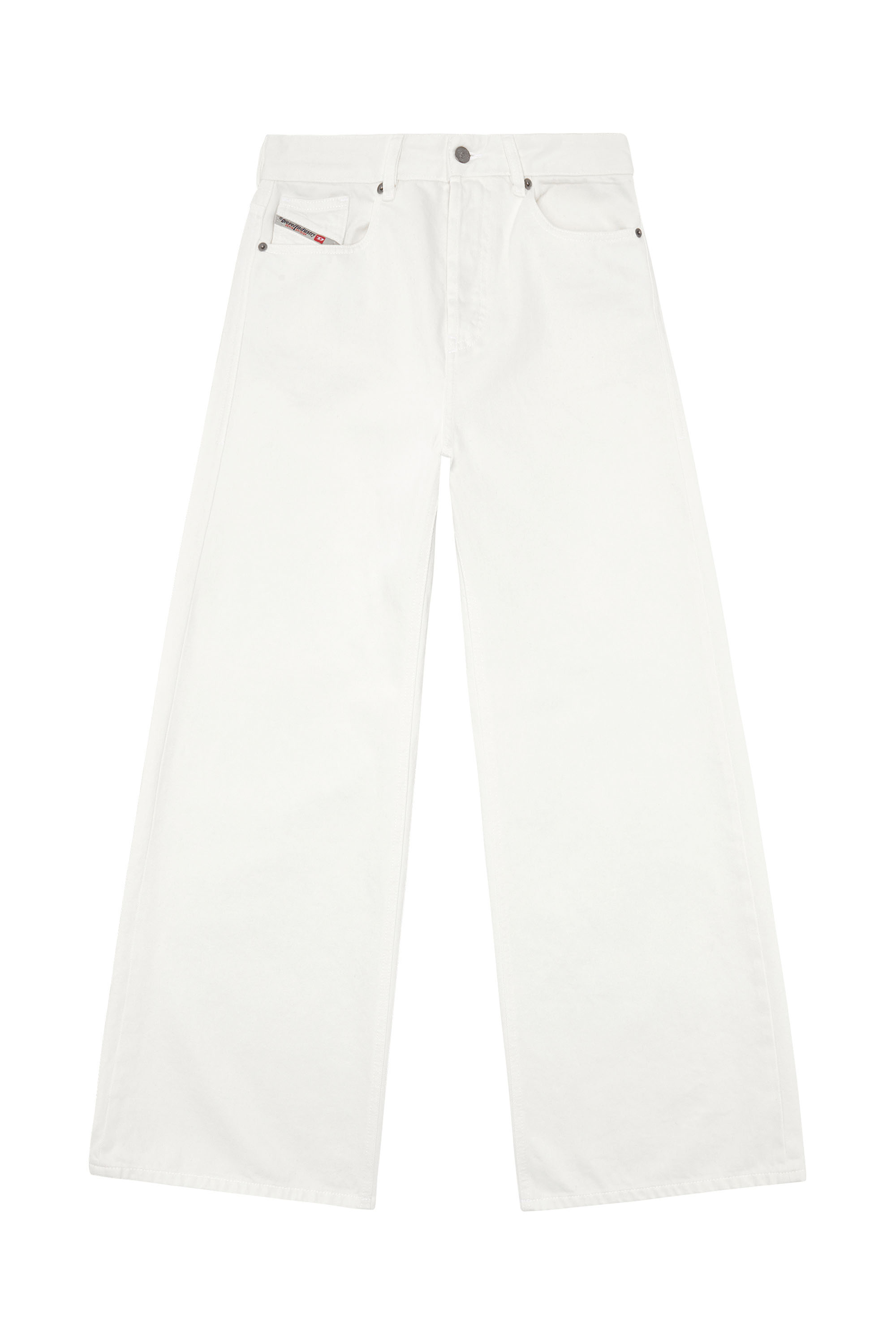 Relaxed Jeans 1996 D-Sire 09I41, White Diesel - Woman's Relaxed Jeans 1996 D-Sire 09I41, White - 2