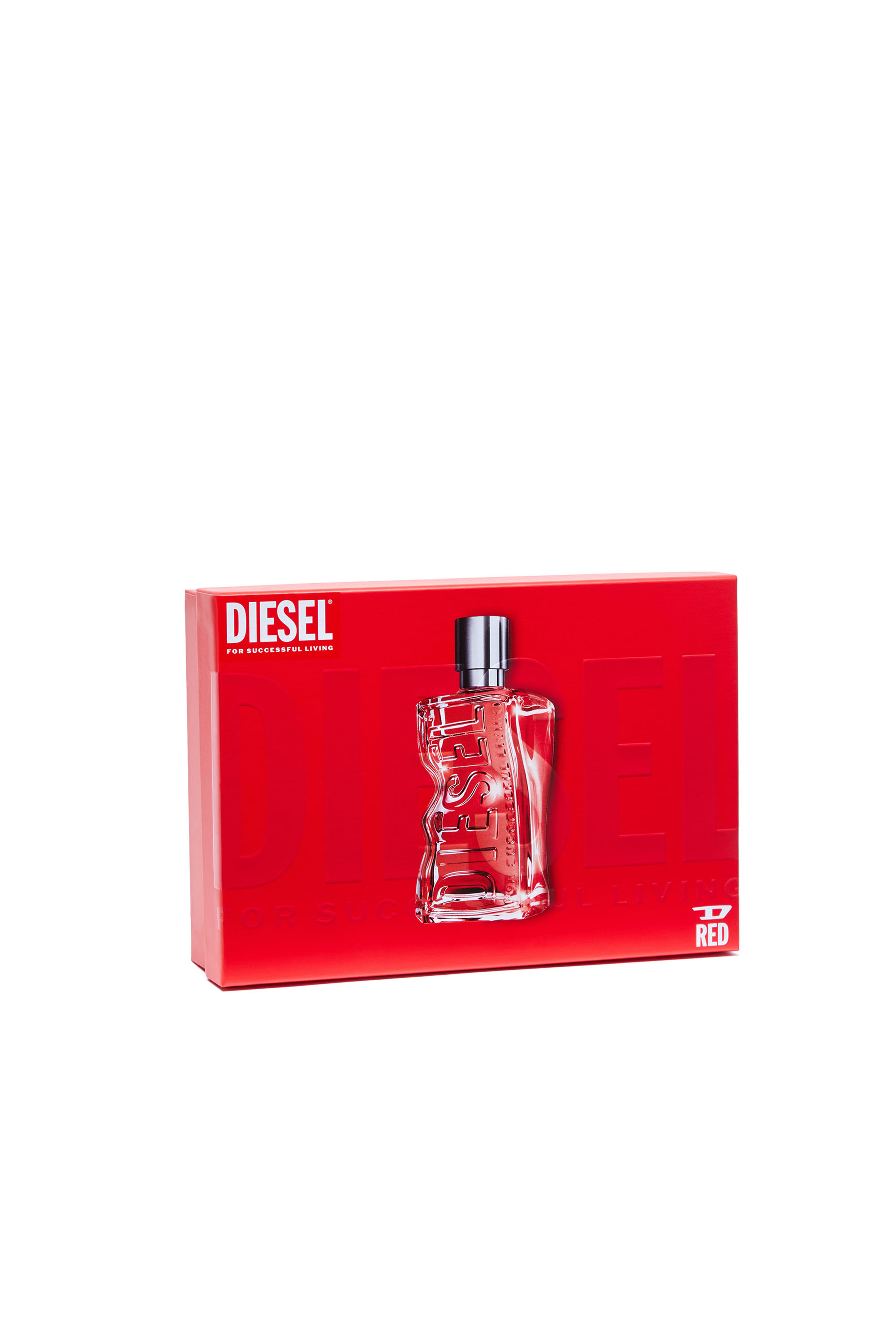 Diesel - D RED 50ML & 10ML  GIFT SET LF261000, Coffret cadeau D Red Homme in Rouge - 3