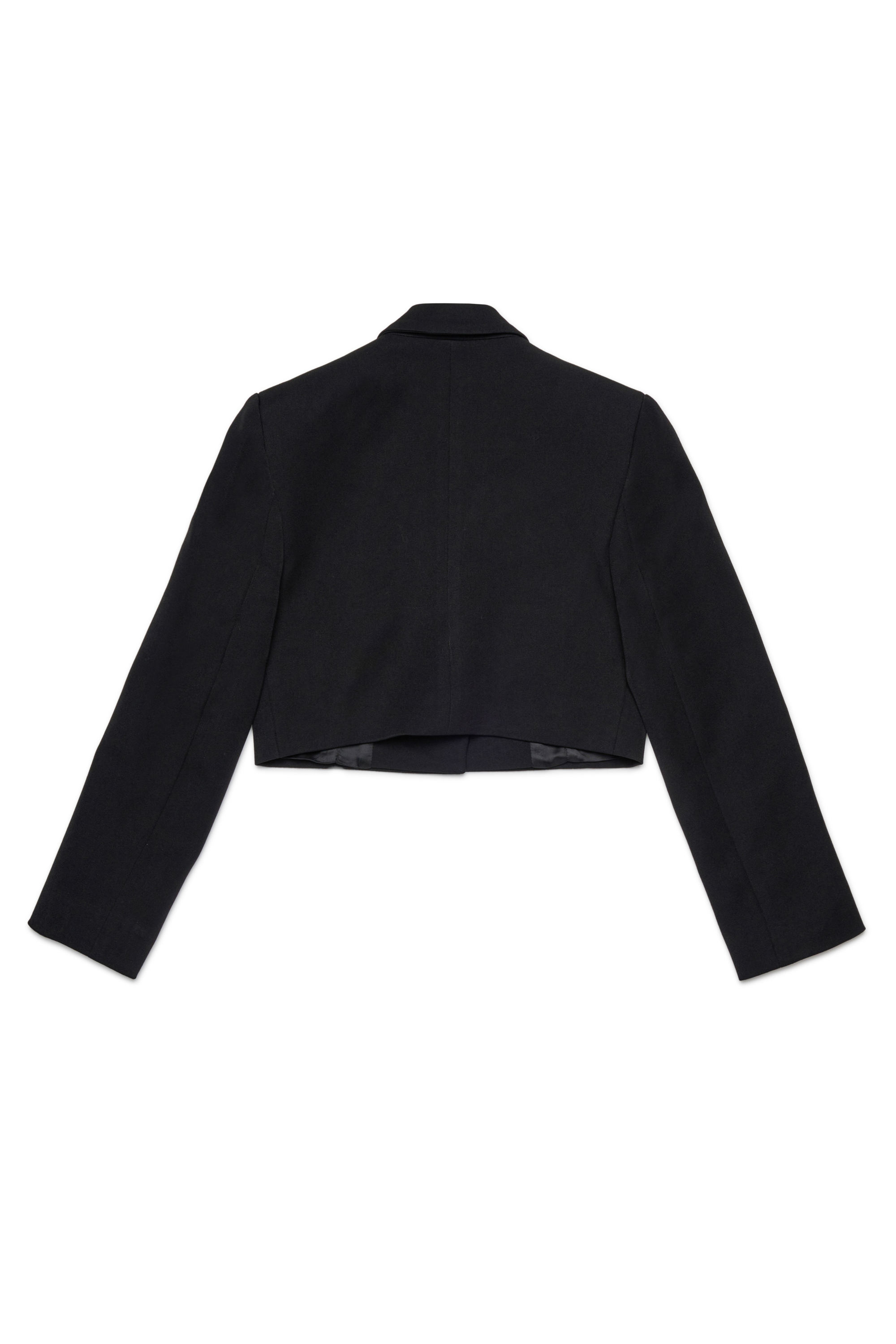 Diesel - JGMILLAP1, Veste courte avec revers Femme in Noir - 2