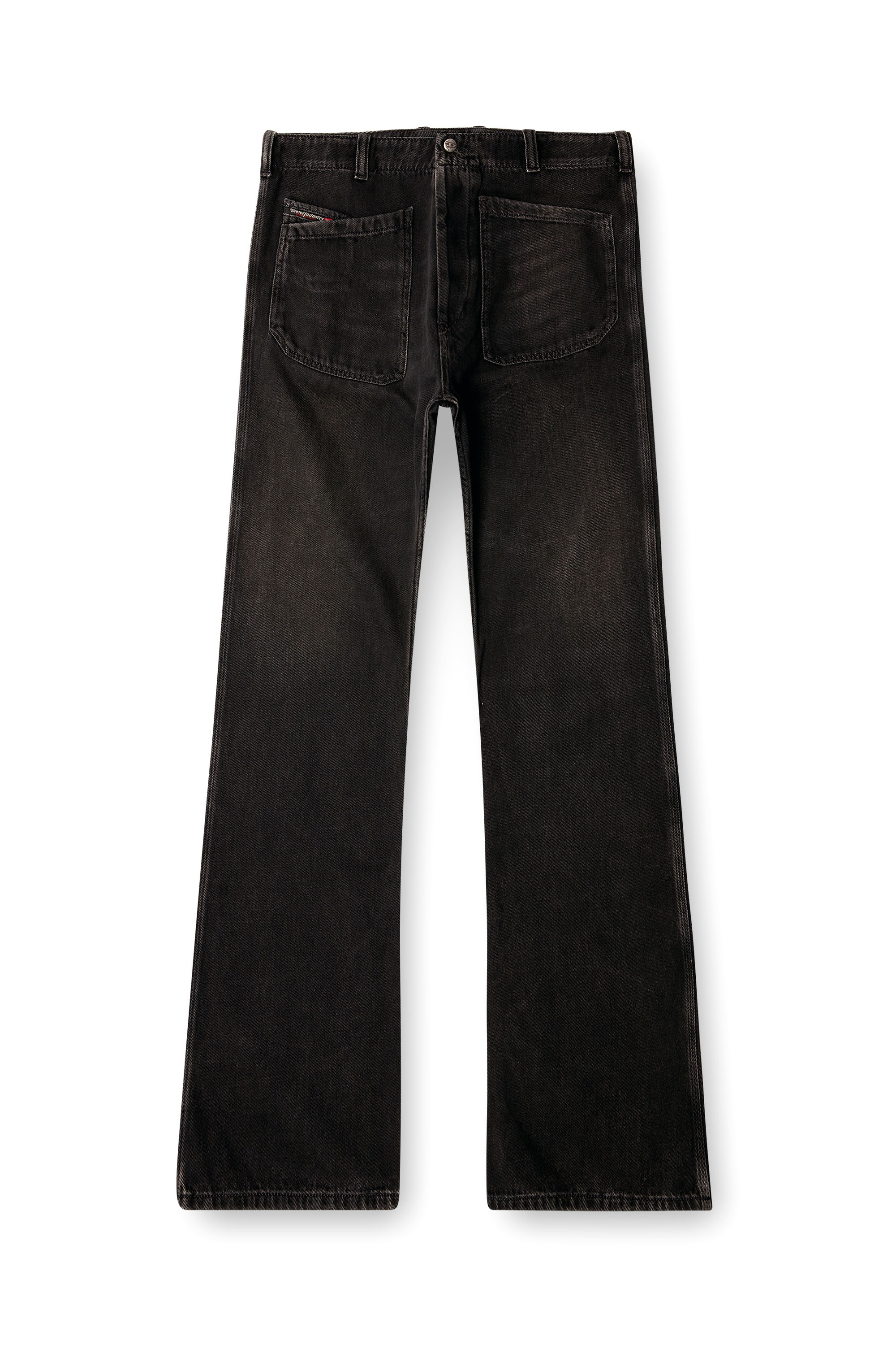 Diesel - Bootcut Jeans D-Moorix 09J96 Homme, Noir/Gris foncé - Image 3