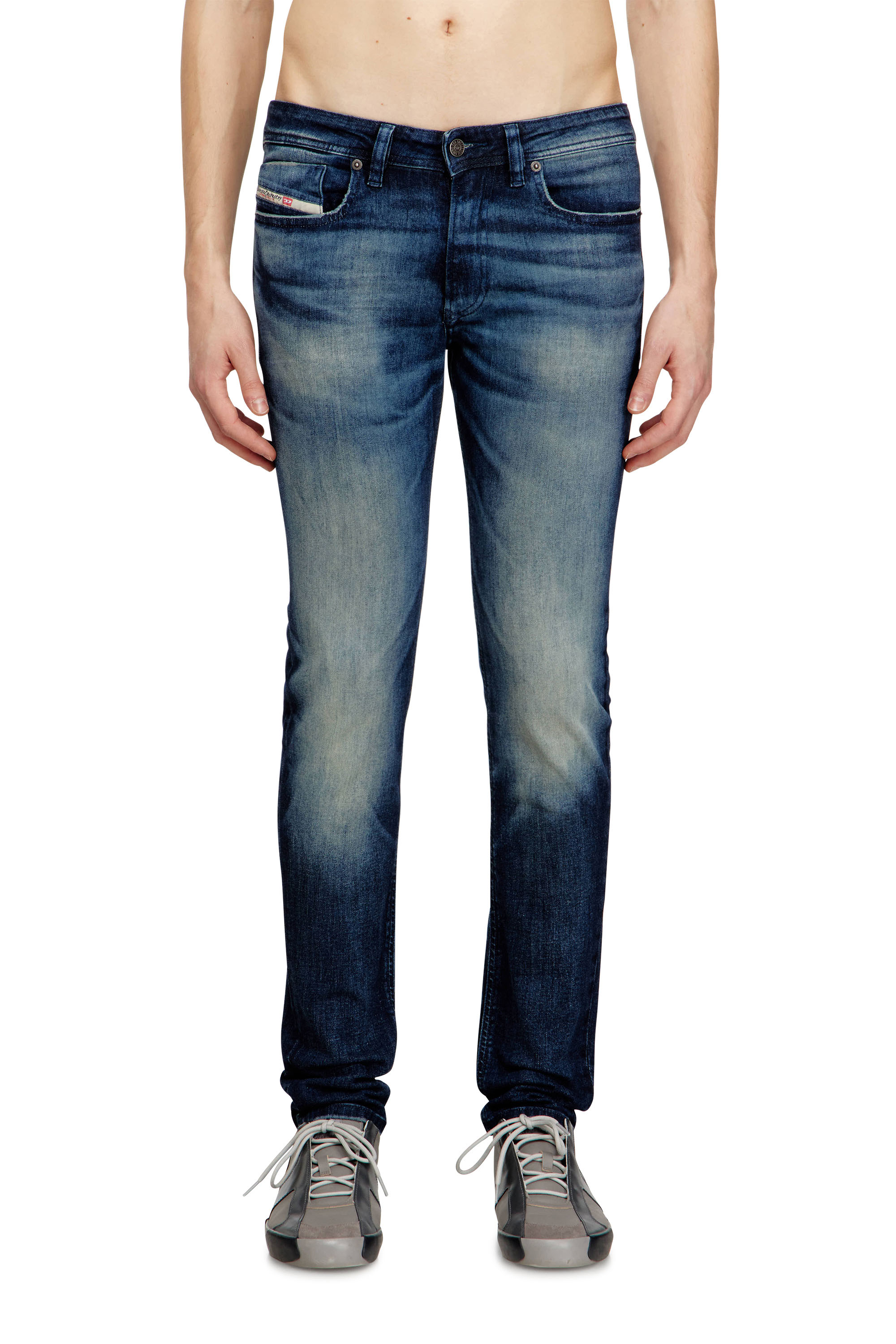 Diesel - Skinny Jeans 1979 Sleenker 0ADBM Homme, Bleu Fonc&eacute; - Image 1