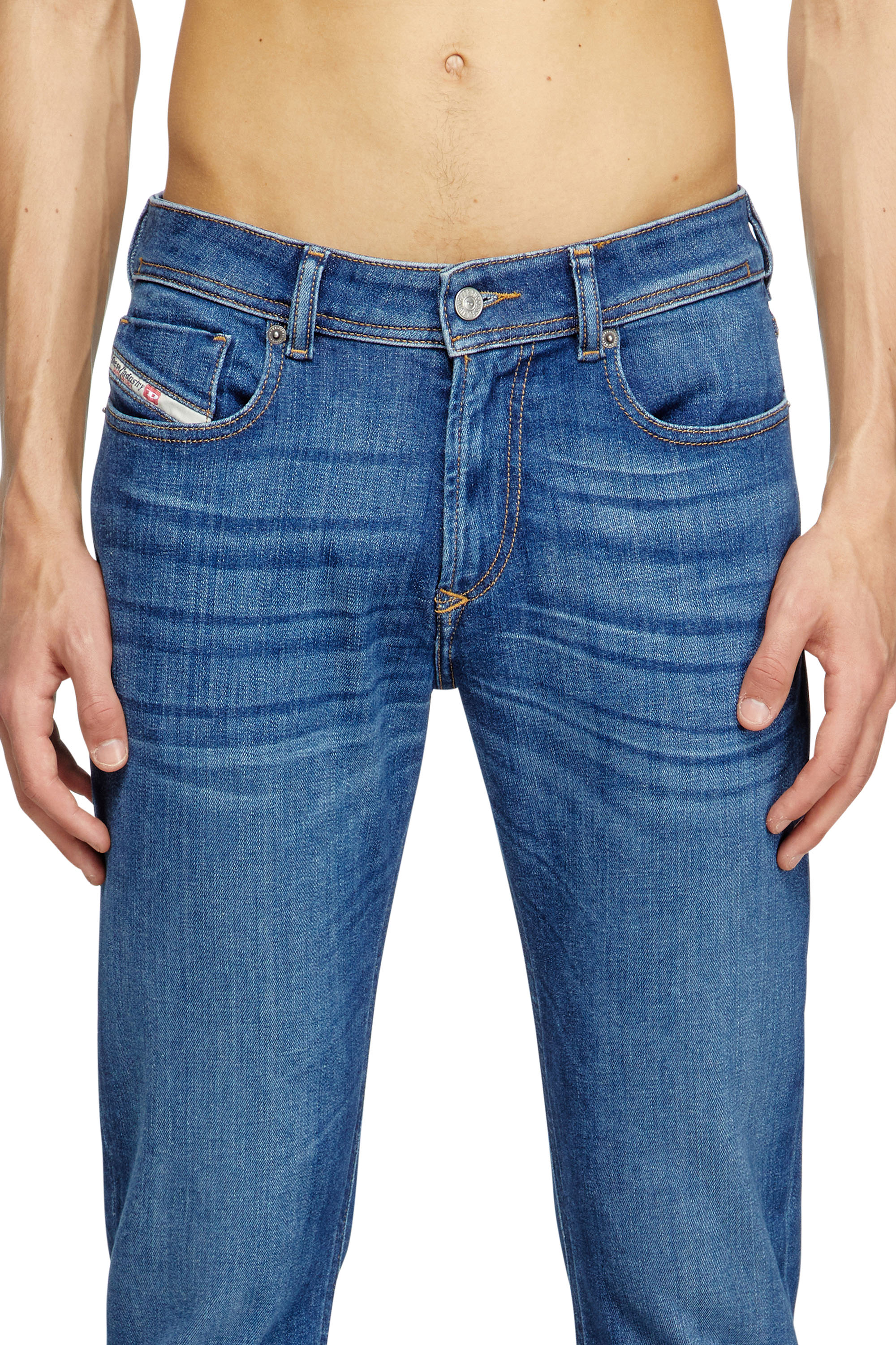 Diesel - Skinny Jeans 1979 Sleenker 09M73 Homme, Bleu moyen - Image 5