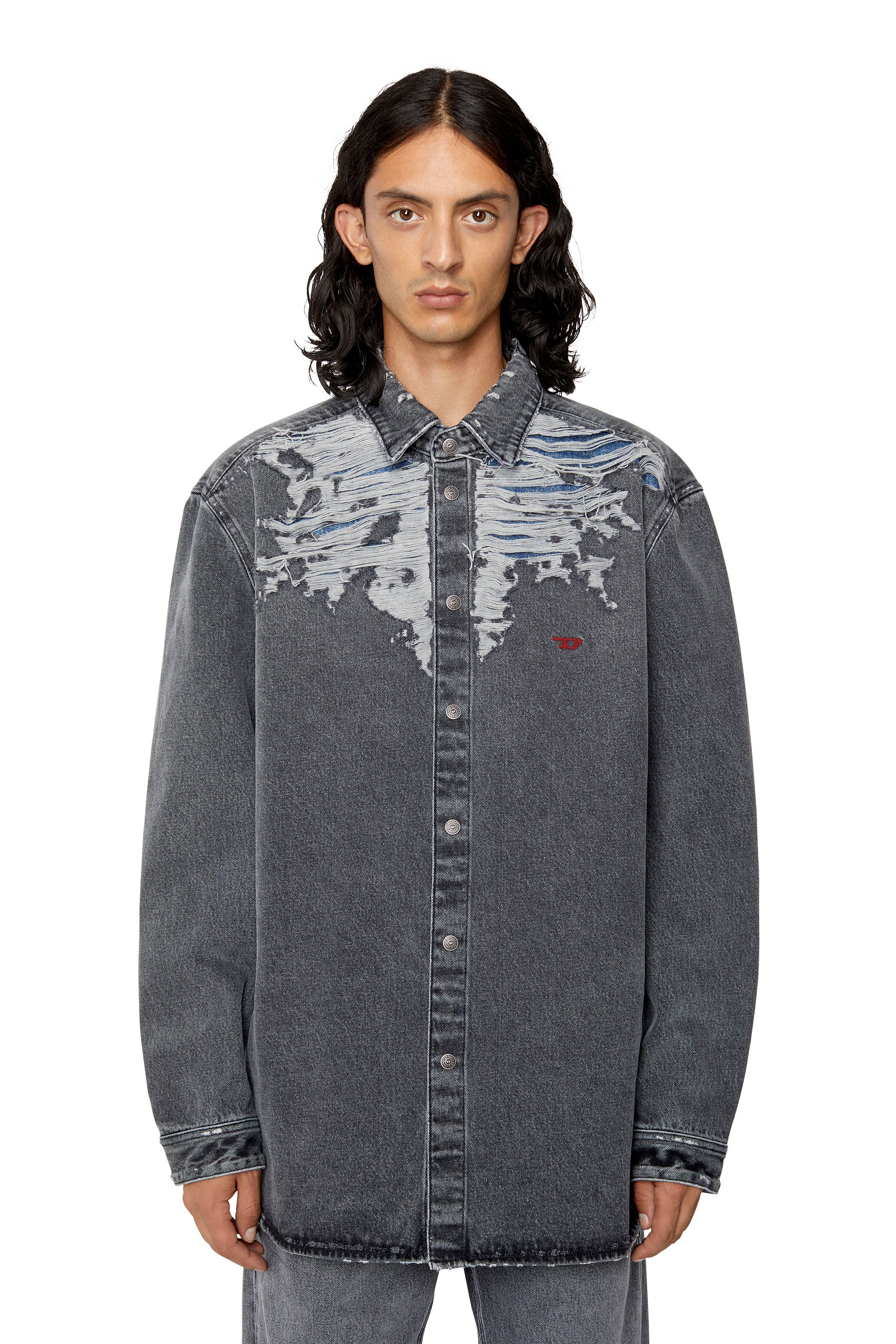 Diesel - D-SIMPLY-OVER-FSB, Gris - Image 1