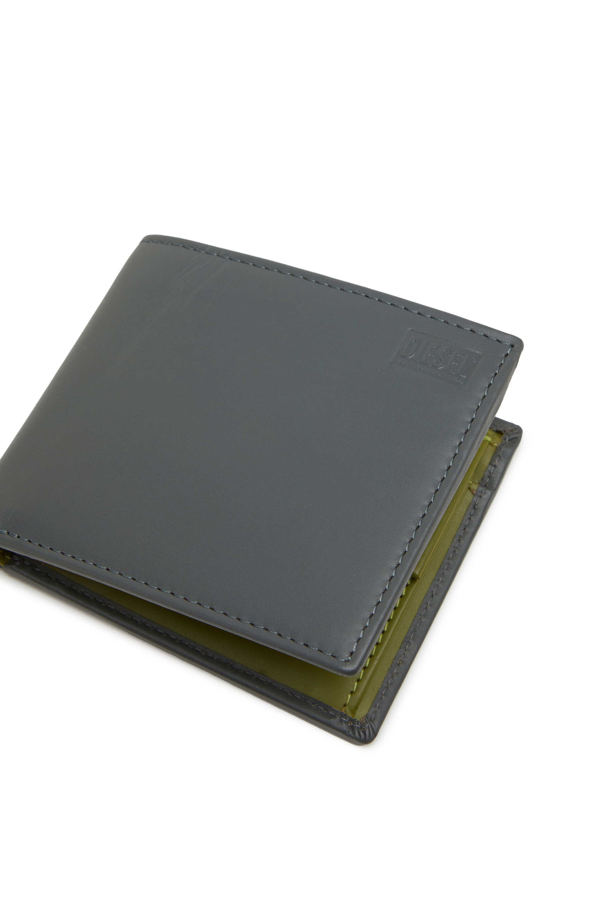 Diesel - BI-FOLD COIN S, Noir/Vert - Image 4