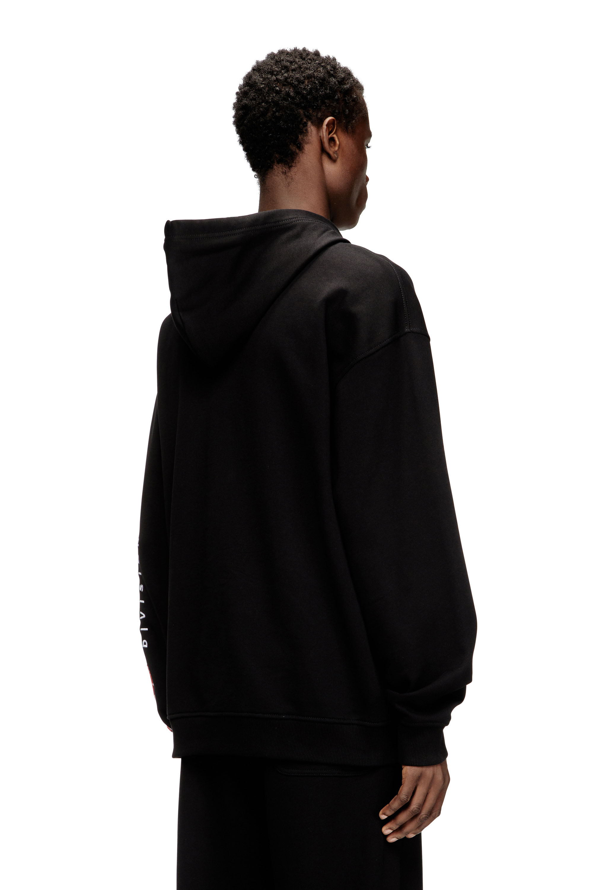 Diesel - S-BOXT-ZIP-HOOD-DIV, Sweat à capuche avec logo brodé Homme in ToBeDefined - 3