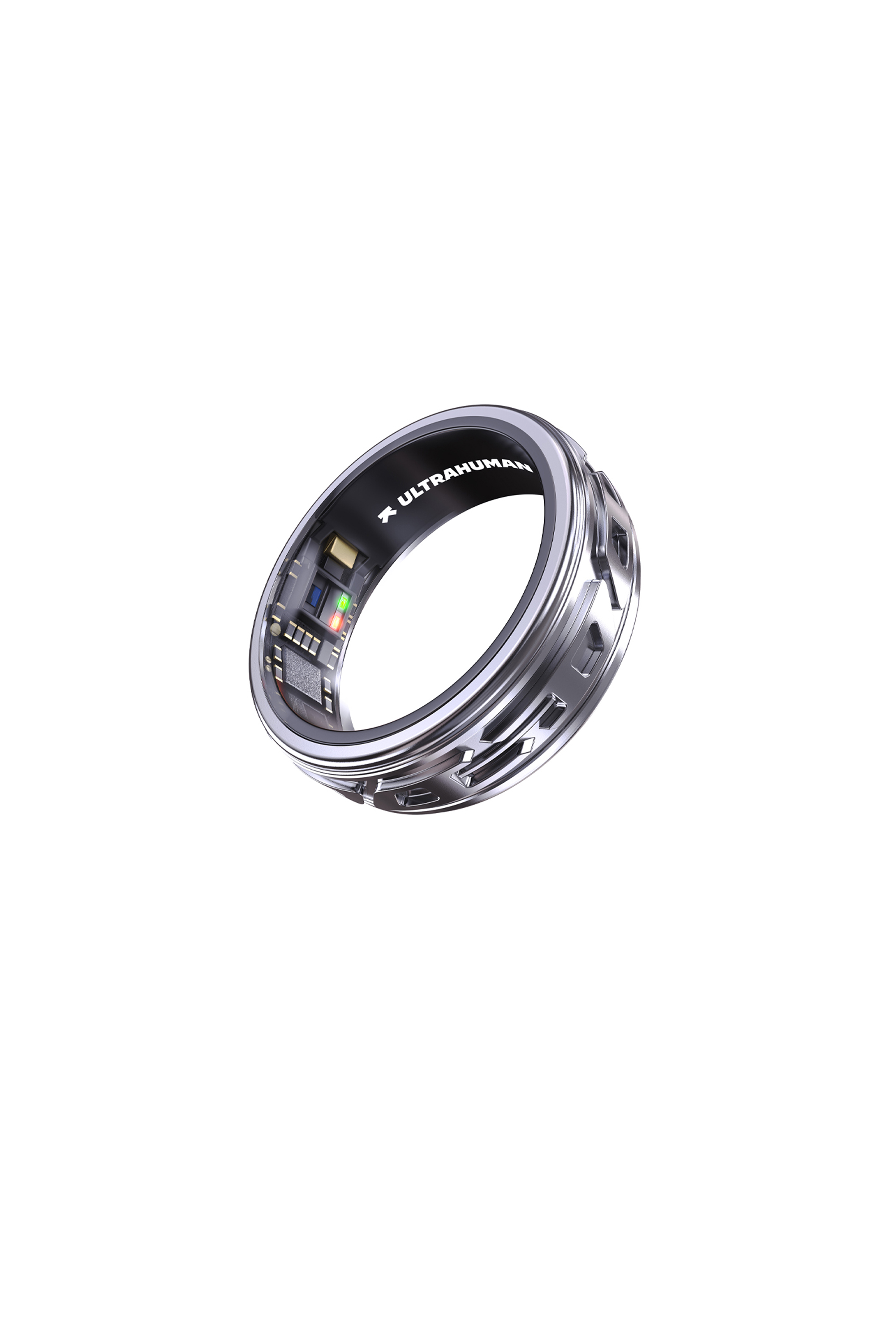 Diesel - SMART RING CRYO SILVER- UHRA-DS, Anneau connecté en argent brillant Mixte in Gris argenté - 3