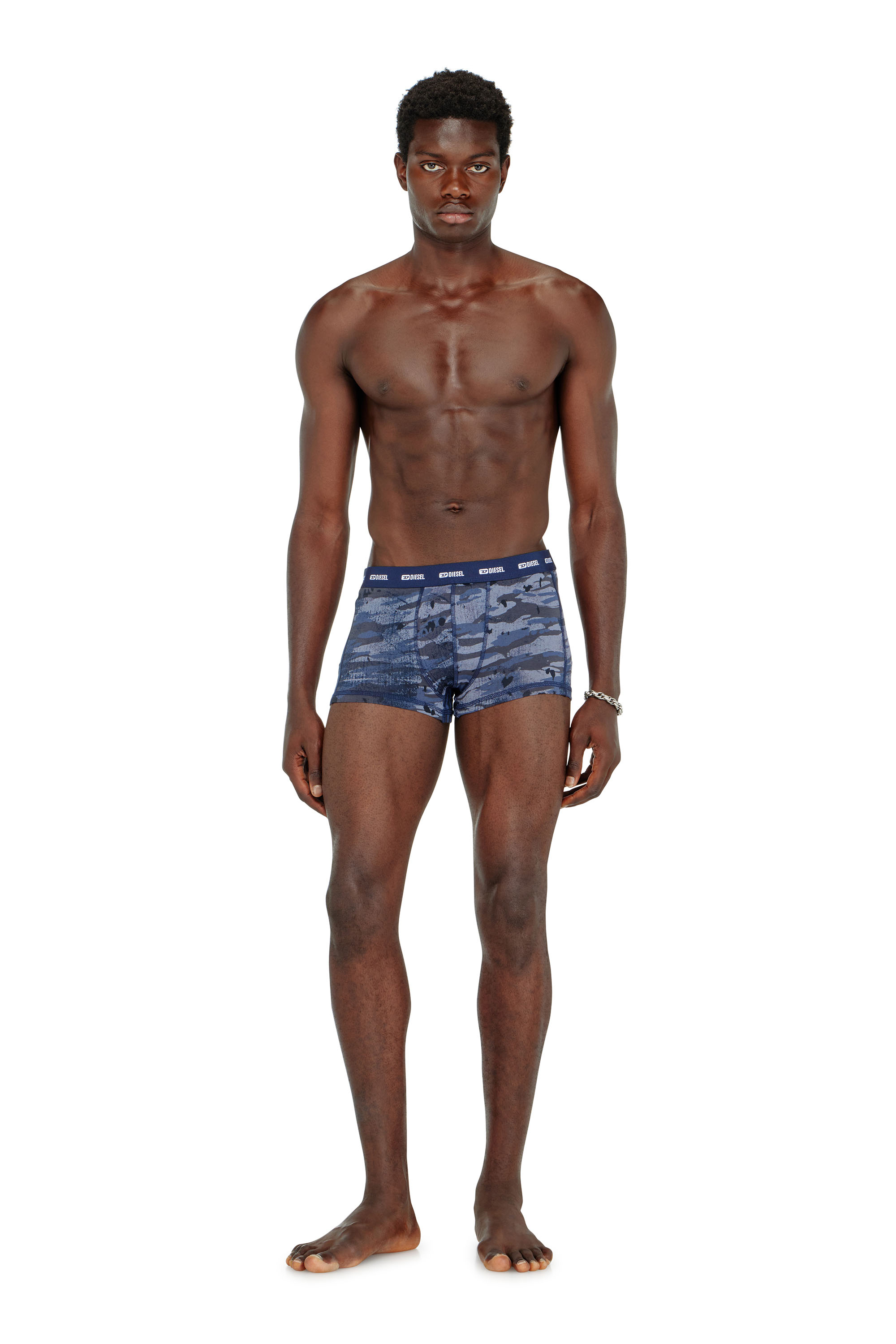 Diesel - DAMIEN-UTLT-3PACK, Lot de trois boxers unis et motif camouflage Homme in ToBeDefined - 2