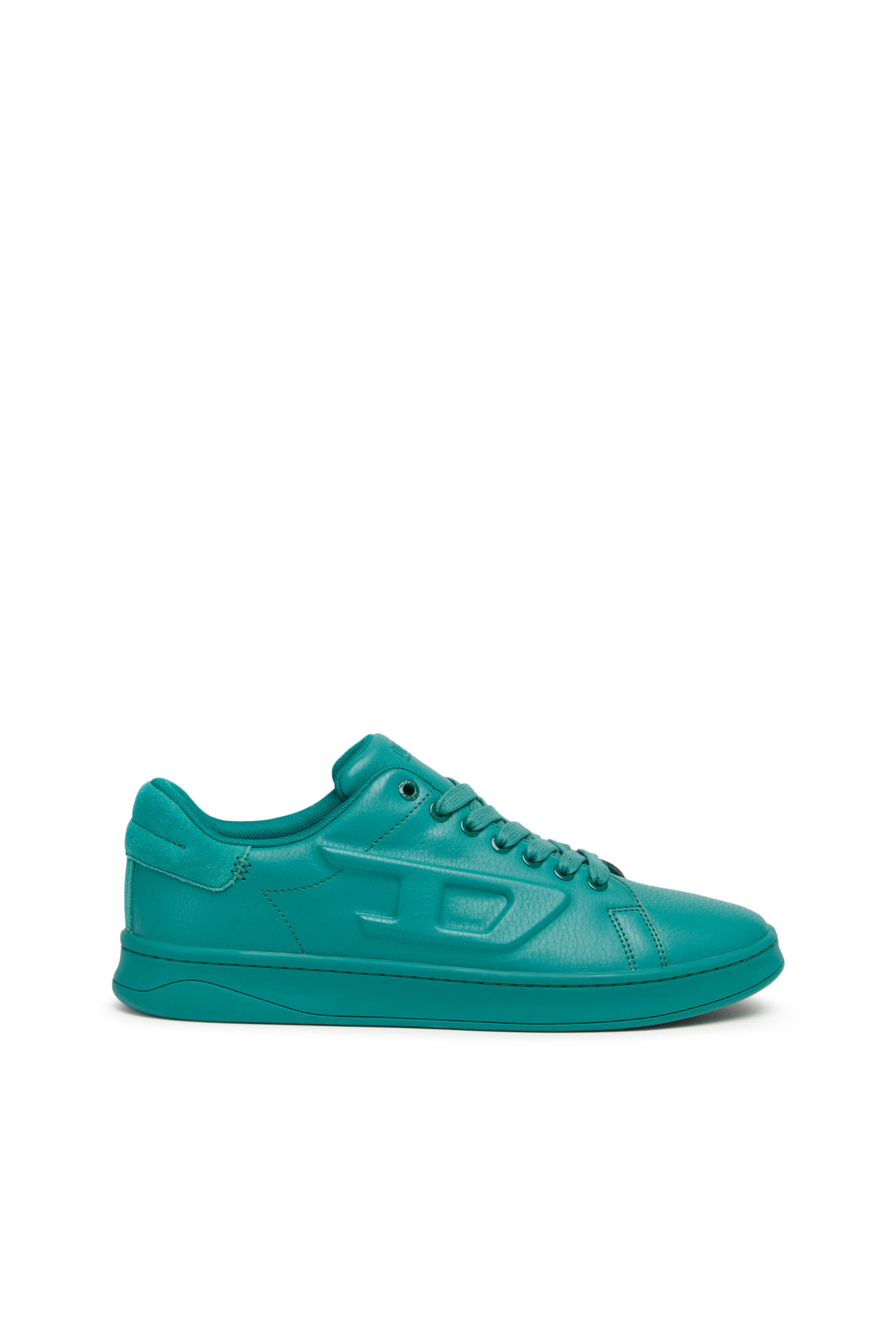 Diesel - S-ATHENE LOW, S-Athene Low-Sneakers avec logo D emboss&eacute; Homme in Vert - 1