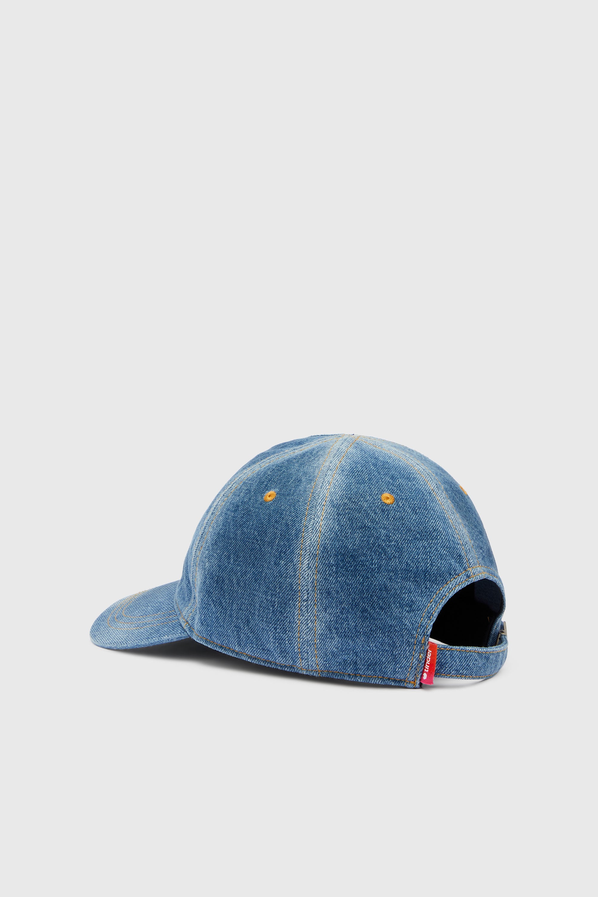 Diesel - PR-CAP-CHITIN, Casquette de baseball en denim avec logo For Successful Loving Mixte in Bleu - 2