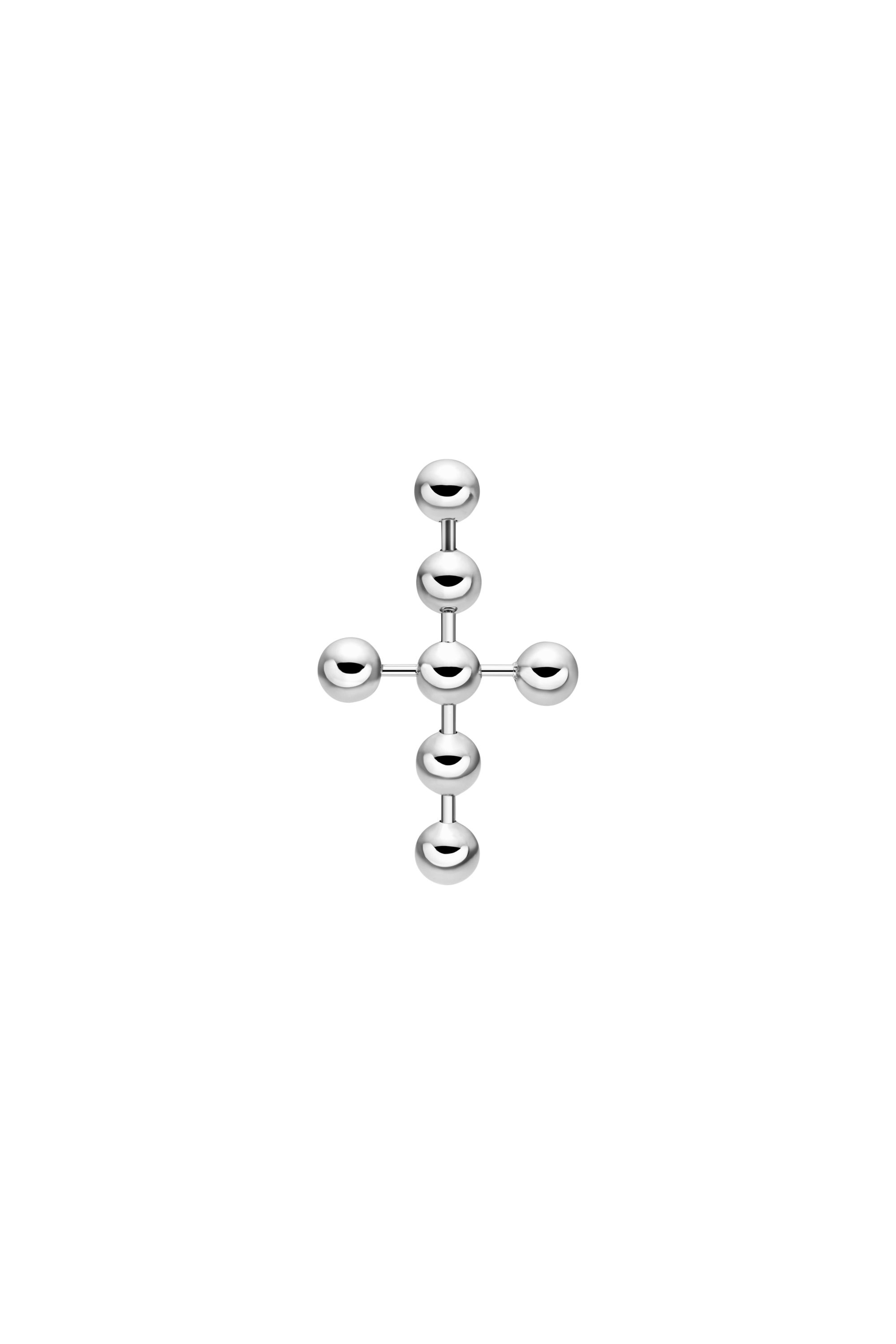 Diesel - DX167640 JEWELLERY, Boucle d'oreille pendante en acier inoxydable Mixte in Gris argent&eacute; - 2