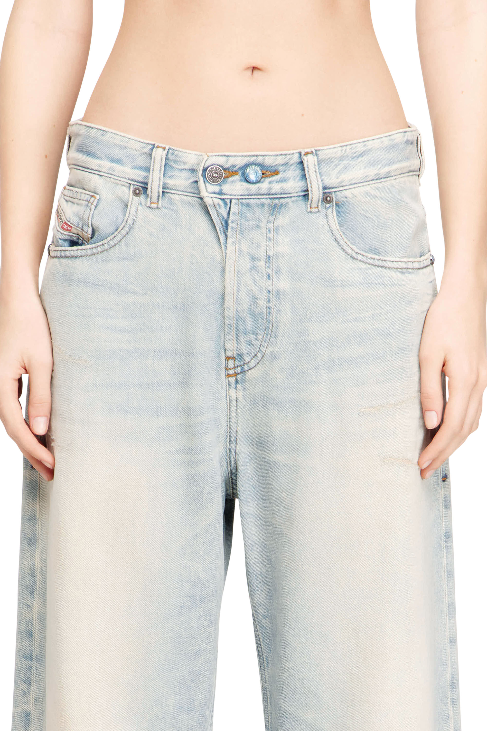 Diesel - Relaxed Jeans 1996 D-Sire 09N22 Femme, Bleu Clair - Image 4