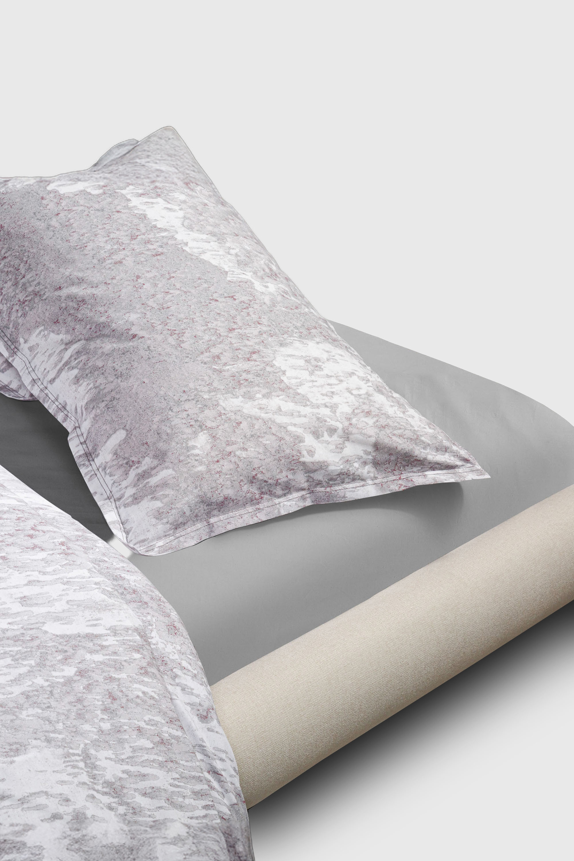 Diesel - 1015007 ACID RAIN - COTTON DUVET COVER, Housse de Couette en Coton Mixte in Gris - 2
