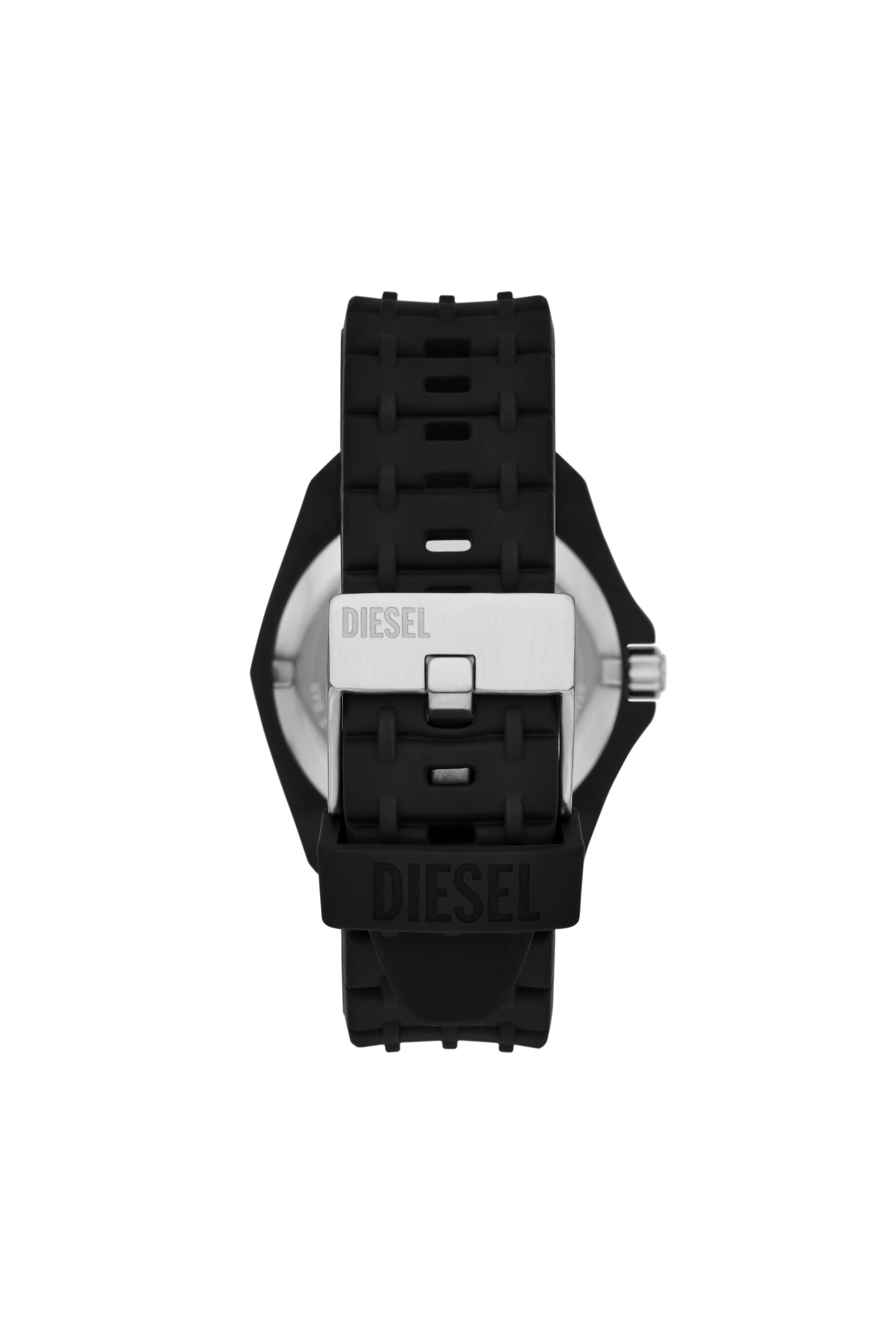 Diesel - DZ2243 WATCH, Montre Stinger en silicone noir Homme in Noir - 2