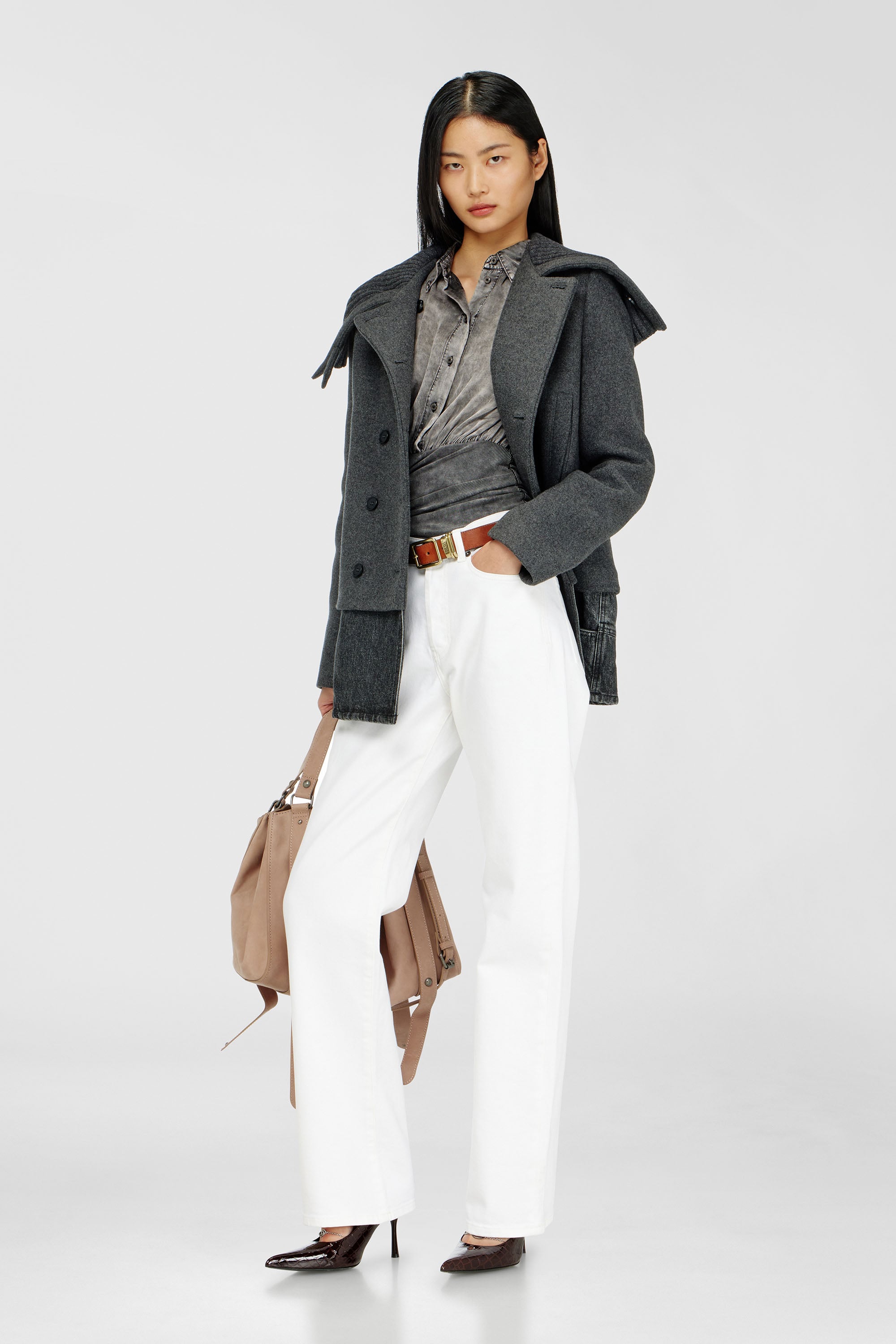 Diesel - Regular Jeans 1971 D-Sent 09K05 Femme, Blanc - Image 1