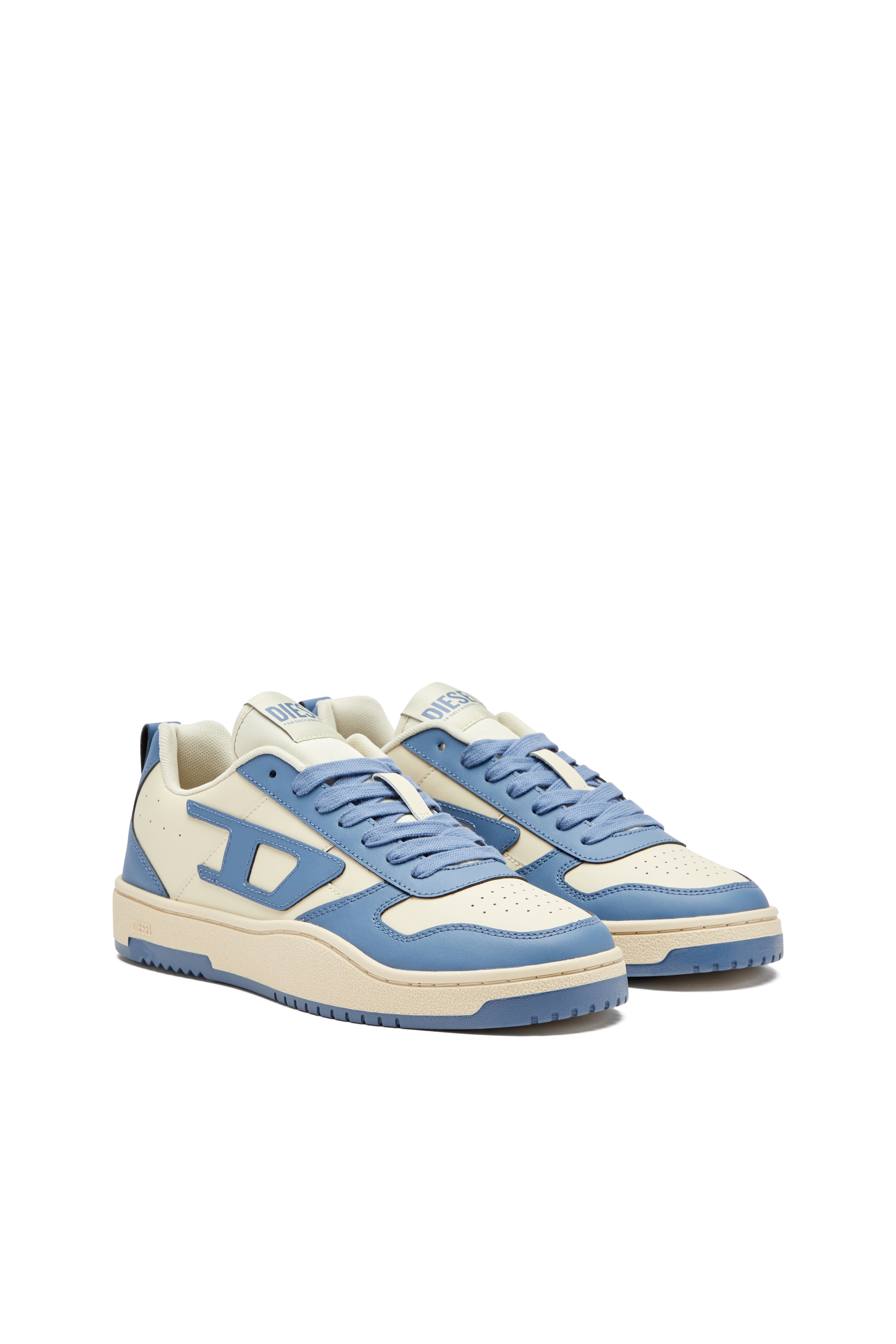 Diesel - S-UKIYO V2 LOW, S-Ukiyo Low-Sneakers basses en cuir et nylon Homme in Polychrome - 2