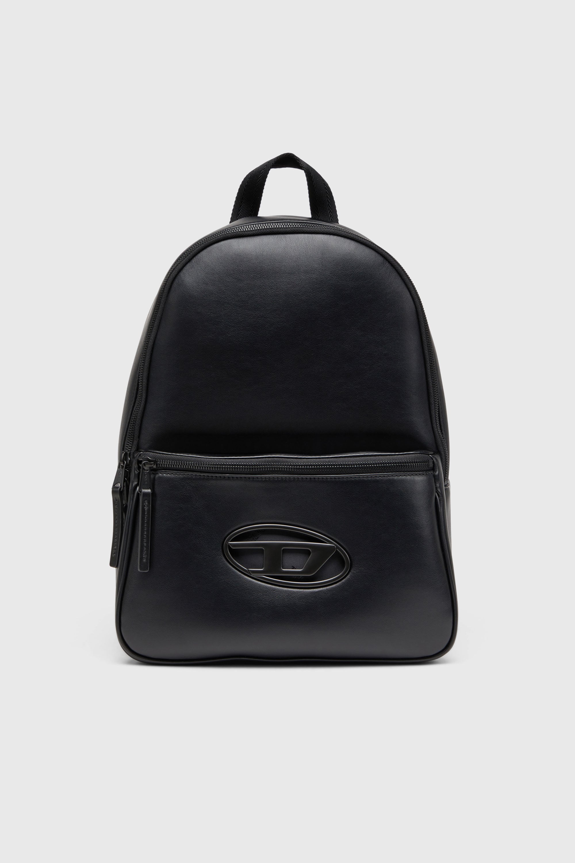 Diesel - HOLI-D BACKPACK M, Holi-D-Sac &agrave; dos en n&eacute;opr&egrave;ne et PU Homme in Noir - 1