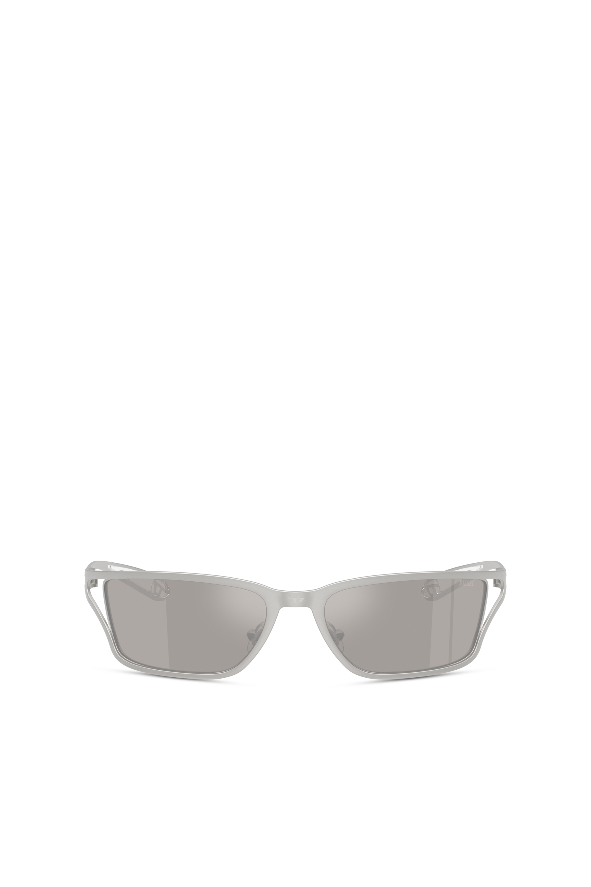 Diesel - 0DL1015, Lunettes de soleil rectangulaires Mixte in Gris - 2