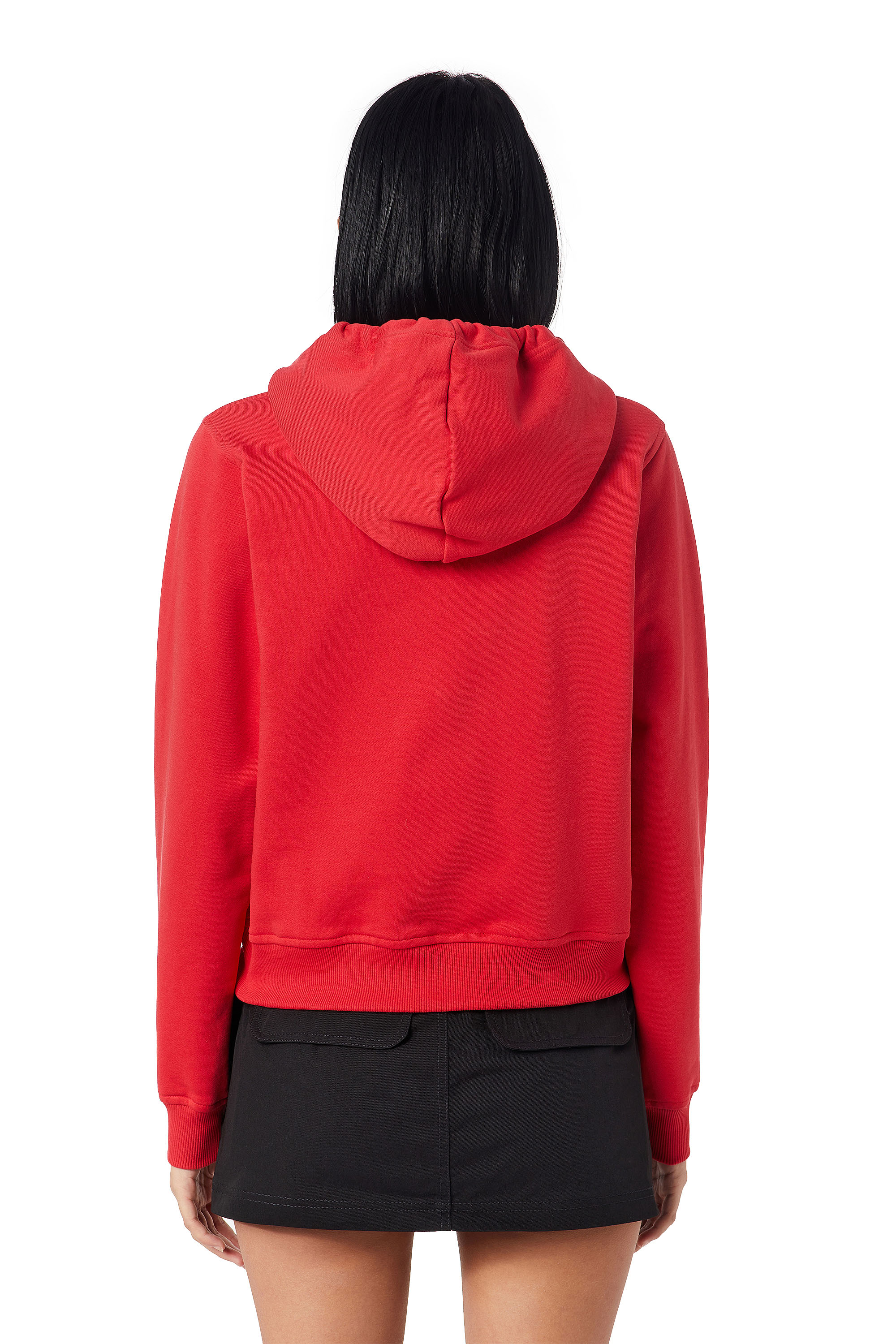 Diesel - F-REGGY-HOOD-DIV, Rouge - Image 4