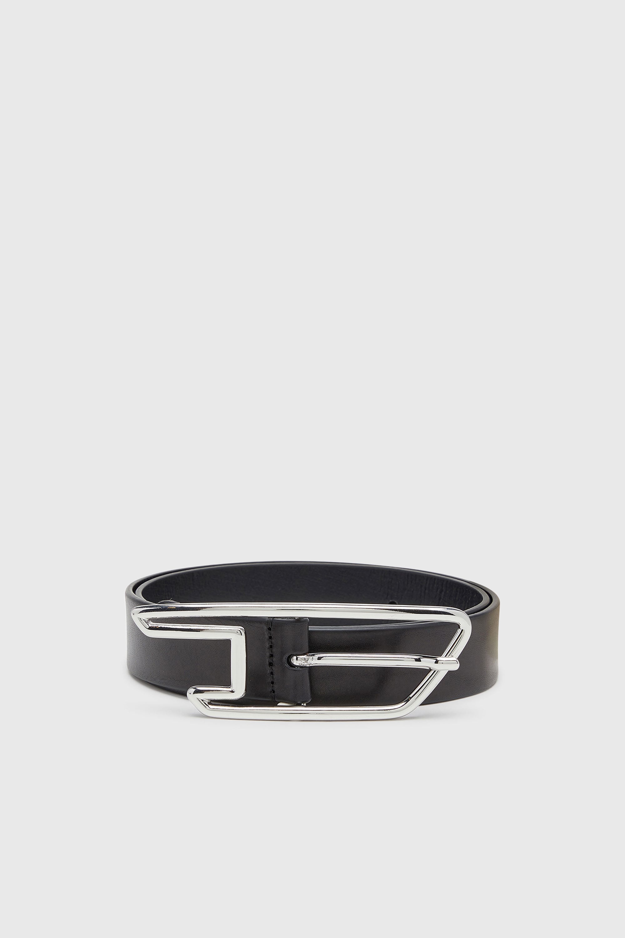 Diesel - B-D LINE W 30, Ceinture 3 cm en cuir pull-up Femme in Noir - 1
