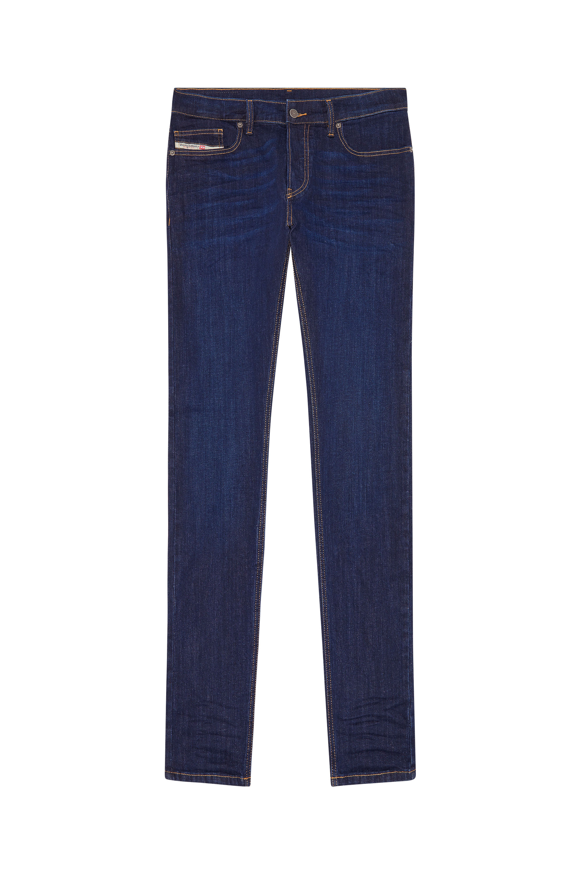 Diesel - Slim Jeans D-Luster 0IHAQ, Bleu Foncé - Image 6