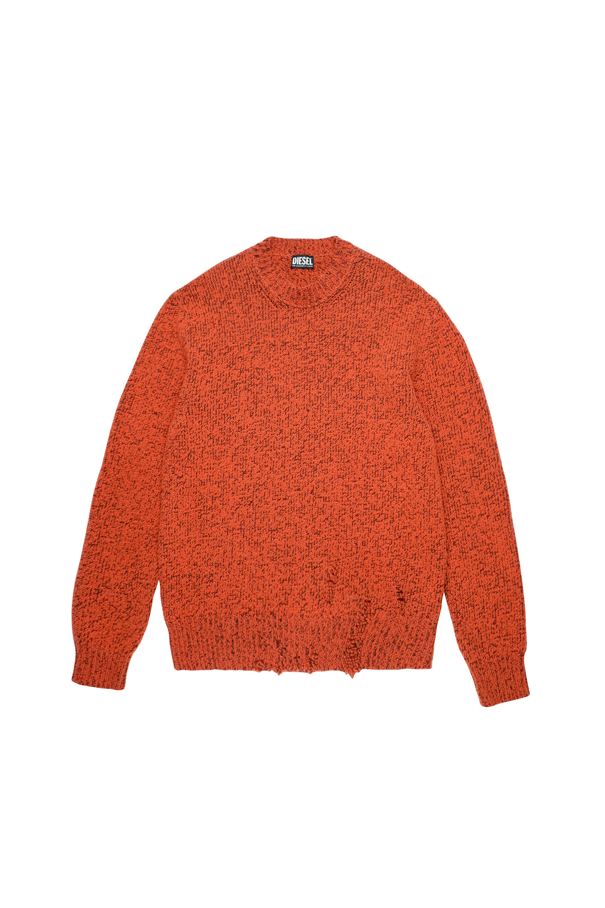 K-EVANS, Orange - Pull Maille