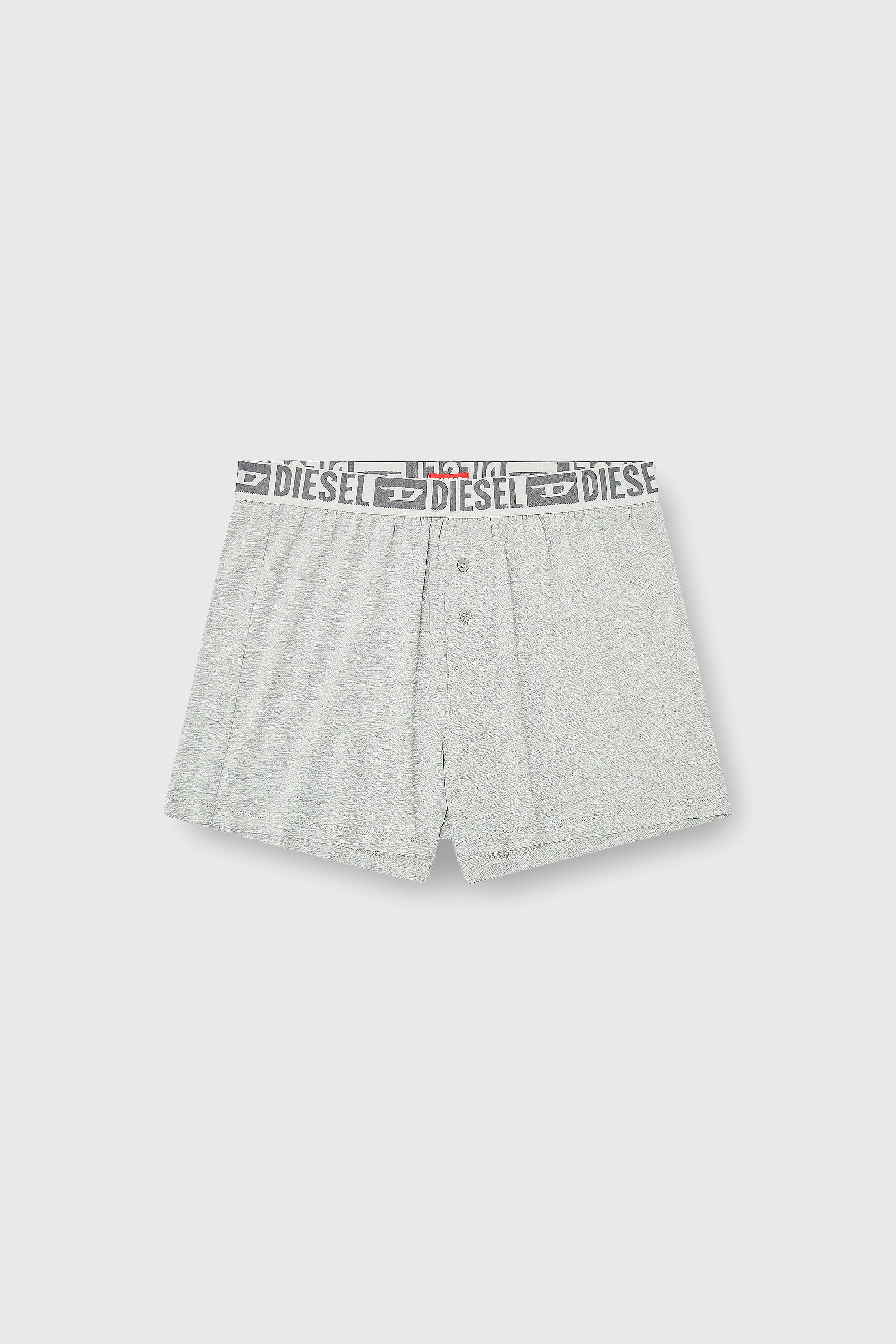 Diesel - STARKIE-D-CORE-2PACK, Lot de deux boxers en coton stretch Homme in Gris - 1