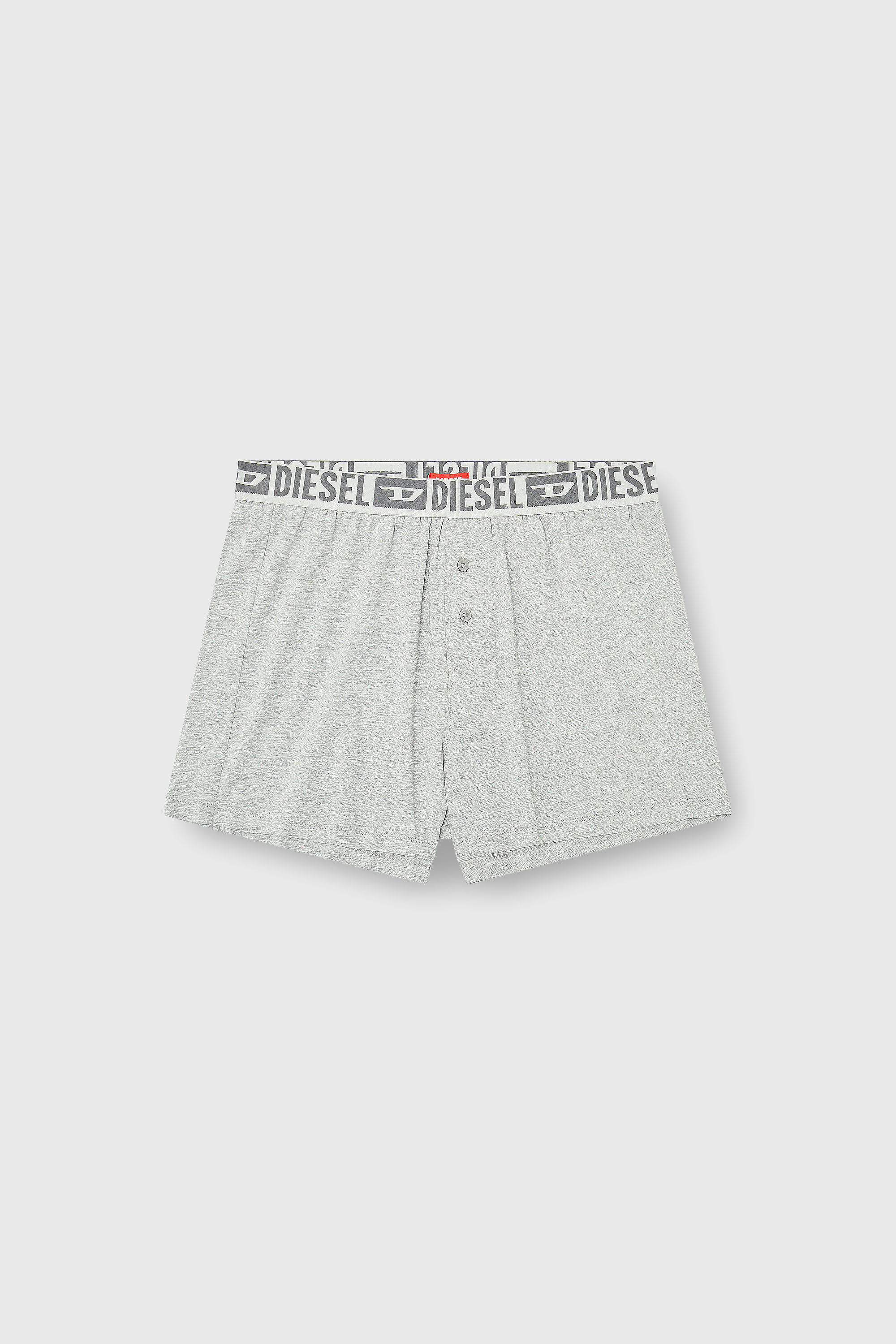 Diesel - STARKIE-D-CORE-2PACK, Lot de deux boxers en coton stretch Homme in Gris - 2