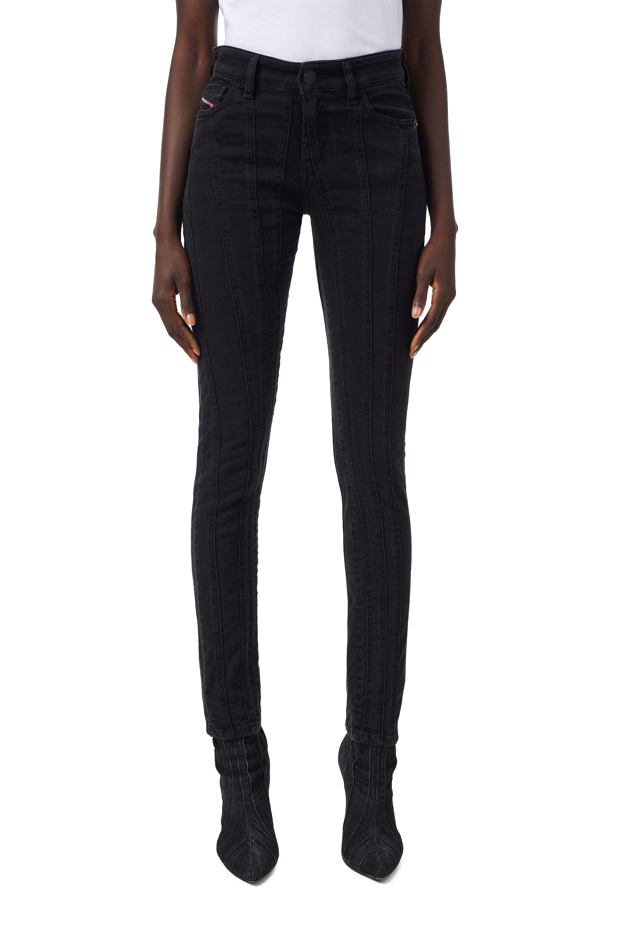 Slandy 069VW, Noir/Gris foncé - Jeans