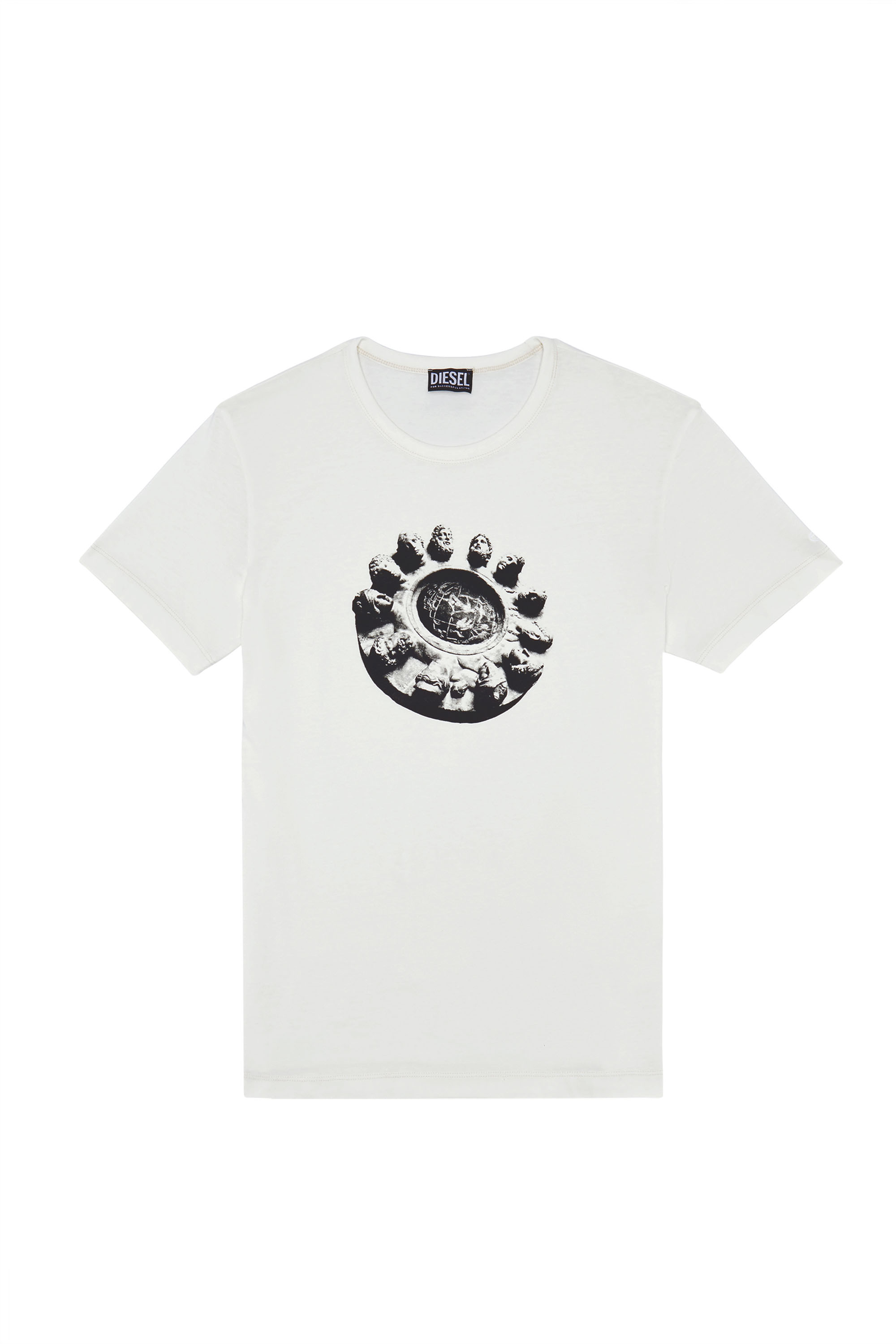 T-DIEGOR-C1, Blanc - T-Shirts