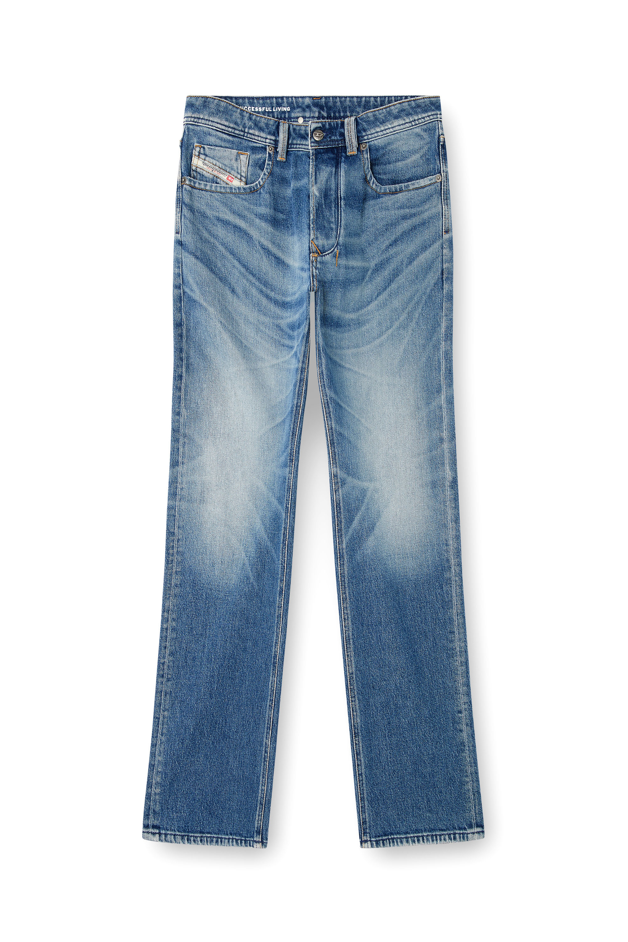 Diesel - Regular Jeans 1985 Larkee 09M12 Homme, Bleu moyen - Image 3