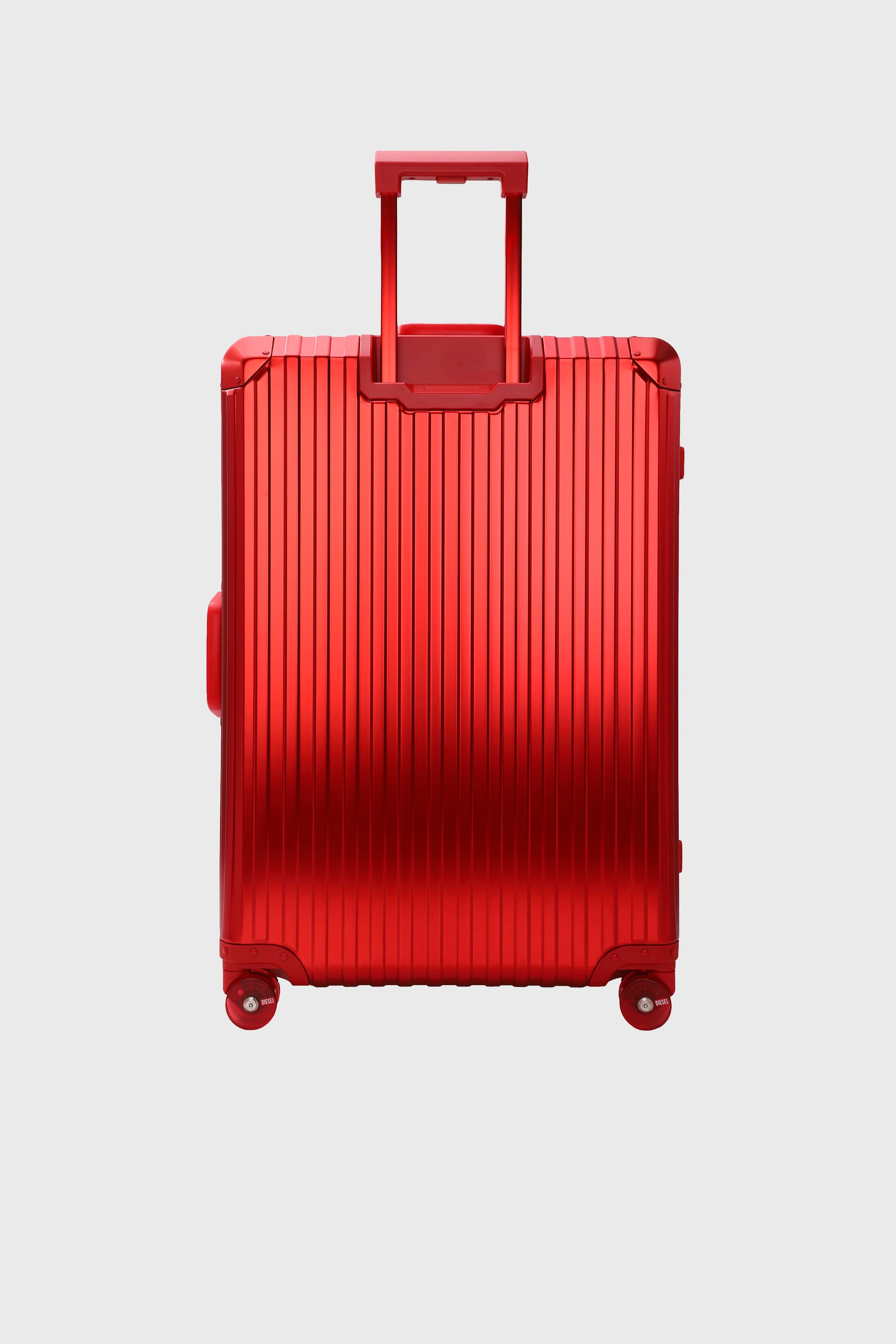 Diesel - DIESEL ALUMINUM TROLLEY- DSL002, Valise en aluminium taille L Mixte in Rouge - 2