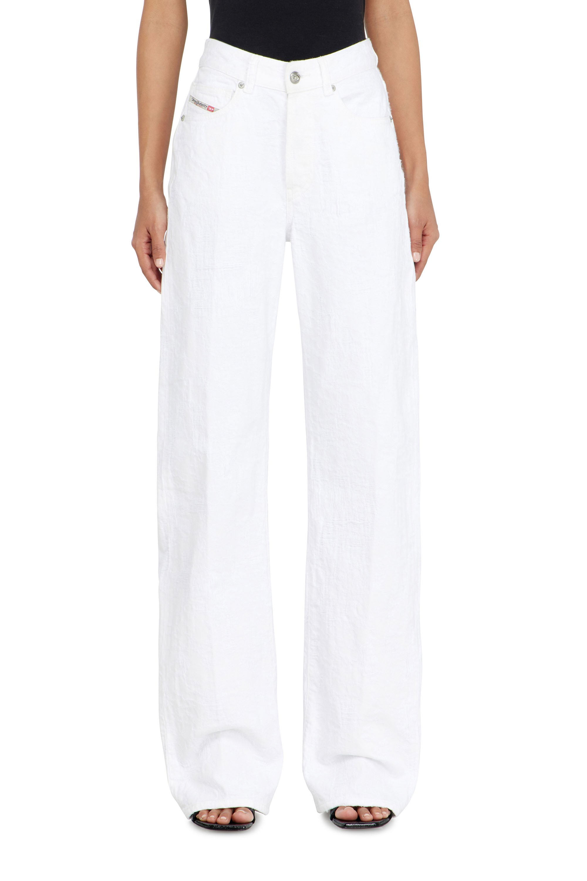Diesel - Regular Jeans 1971 D-Sent 007EX Femme, Blanc - Image 4