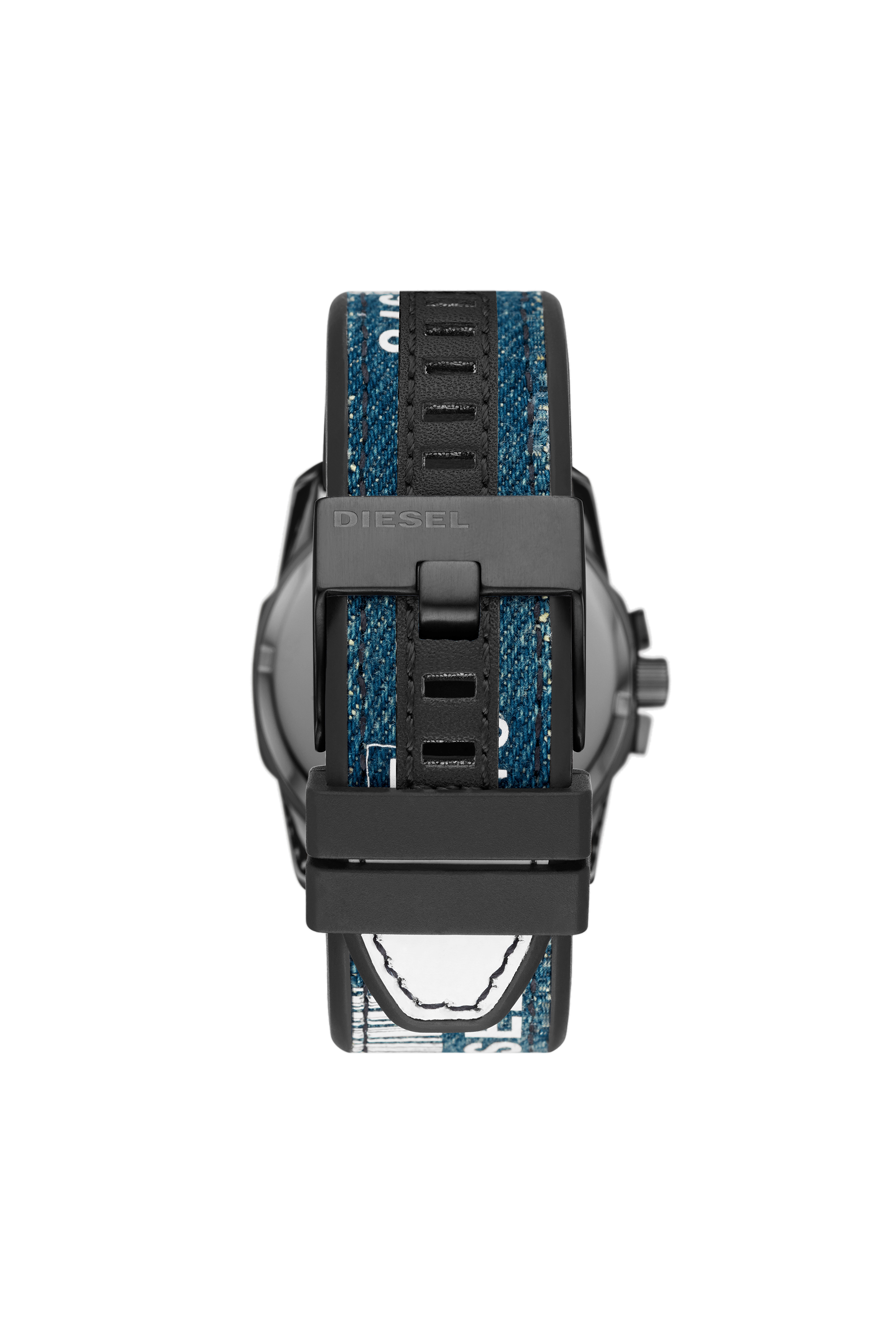 Diesel - DZ1950, Montre Master&nbsp;Chief &agrave; deux aiguilles avec date en denim Homme in Polychrome - 2