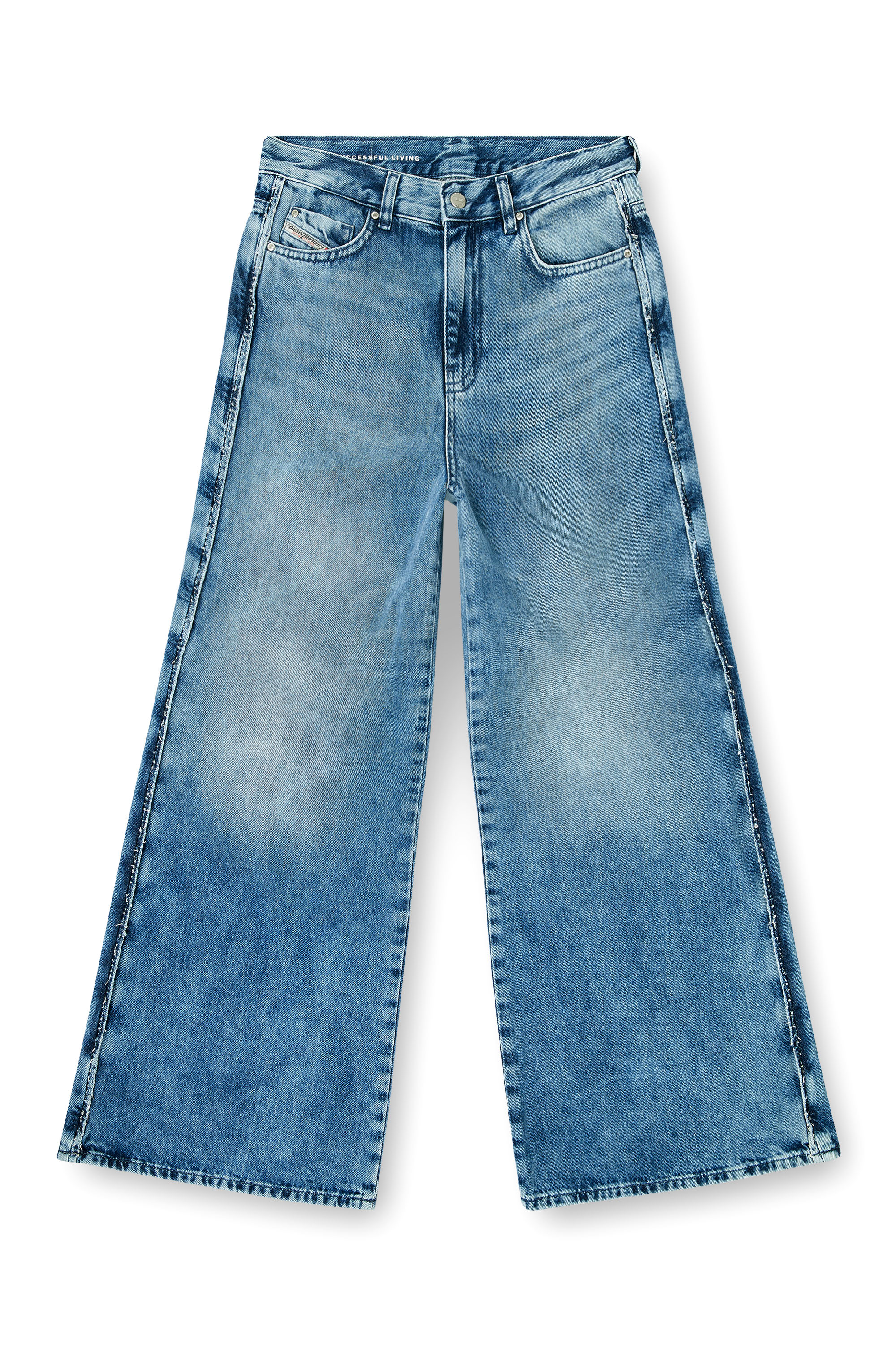 Diesel - Flare Jeans 1978 D-Akemi 0ADCJ Femme, Bleu moyen - Image 6