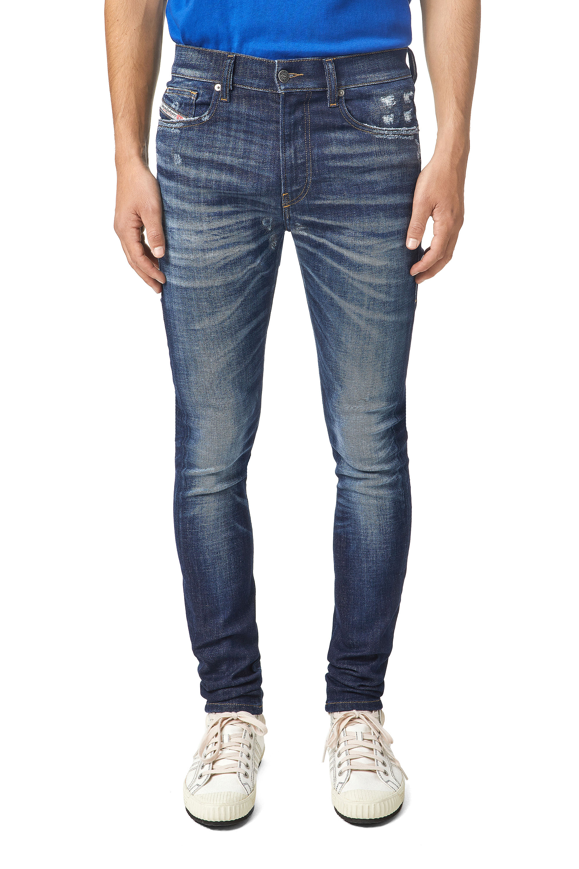 D-Amny 09A85, Bleu Foncé - Jeans
