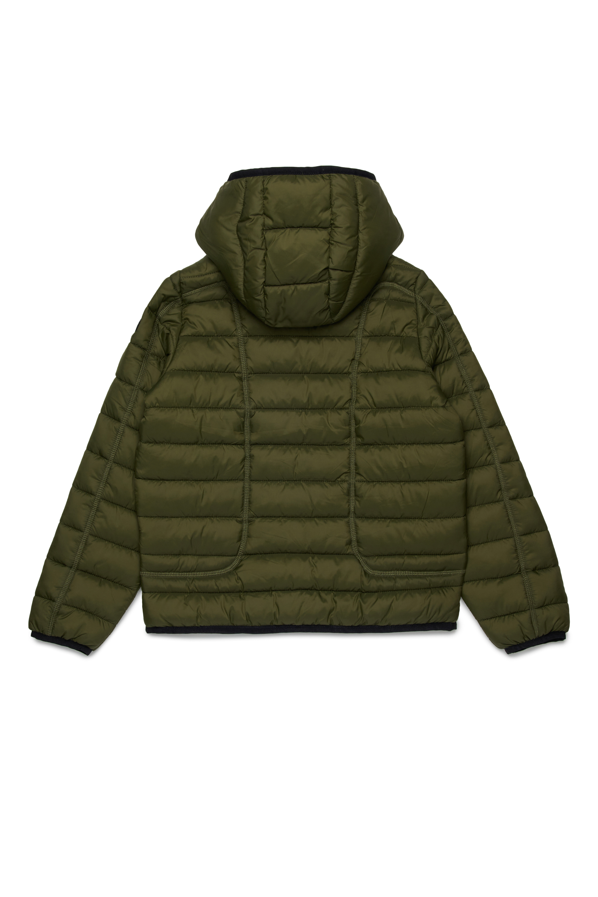 Diesel - JWSTONE, Veste en nylon avec capuche Mixte in Vert - 2