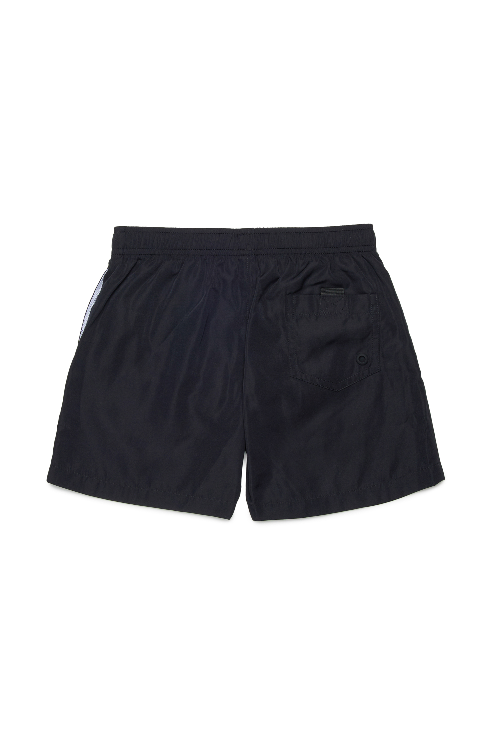 Diesel - MIDIT, Short de bain avec maxi logo Homme in Noir - 2